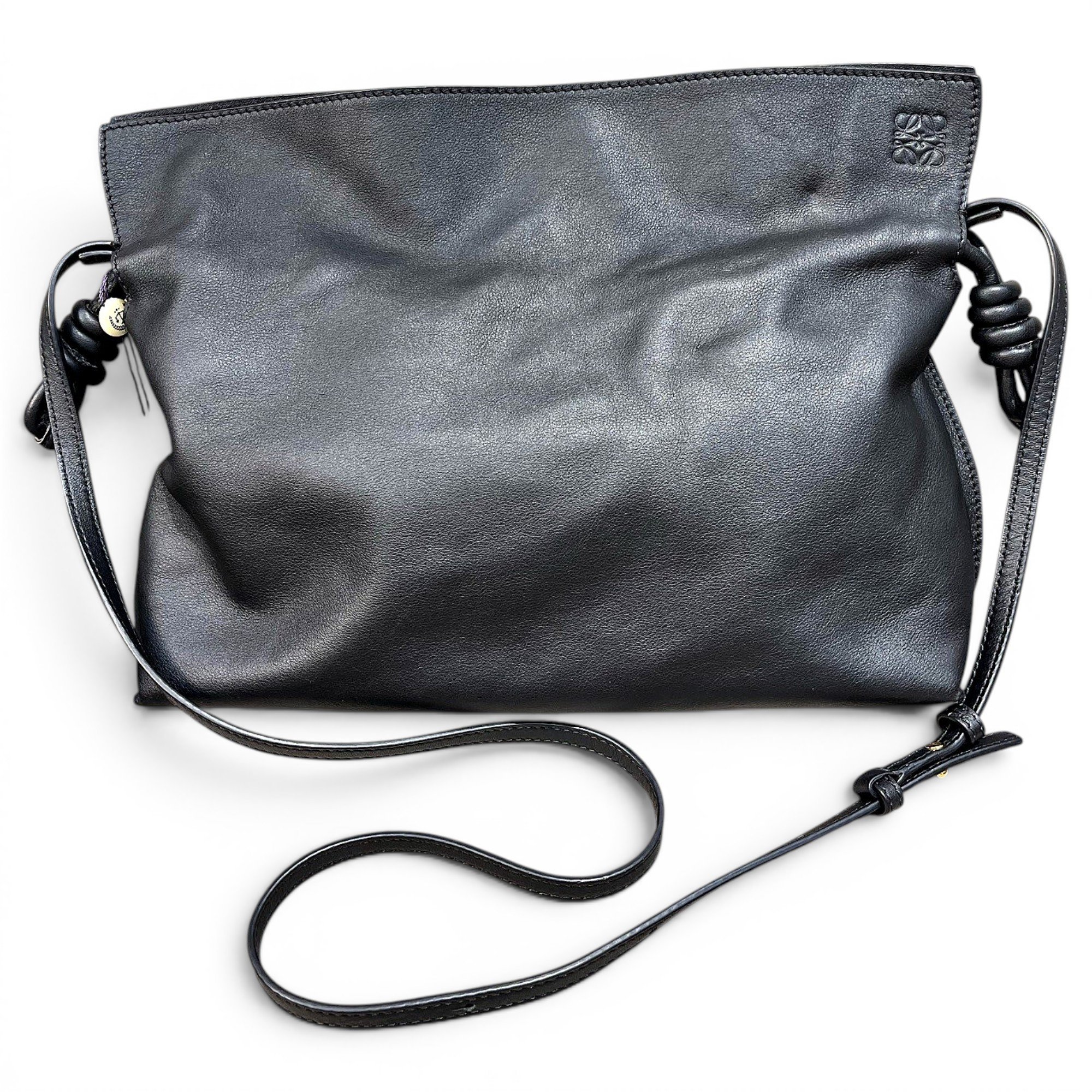 Flamenco leather handbag