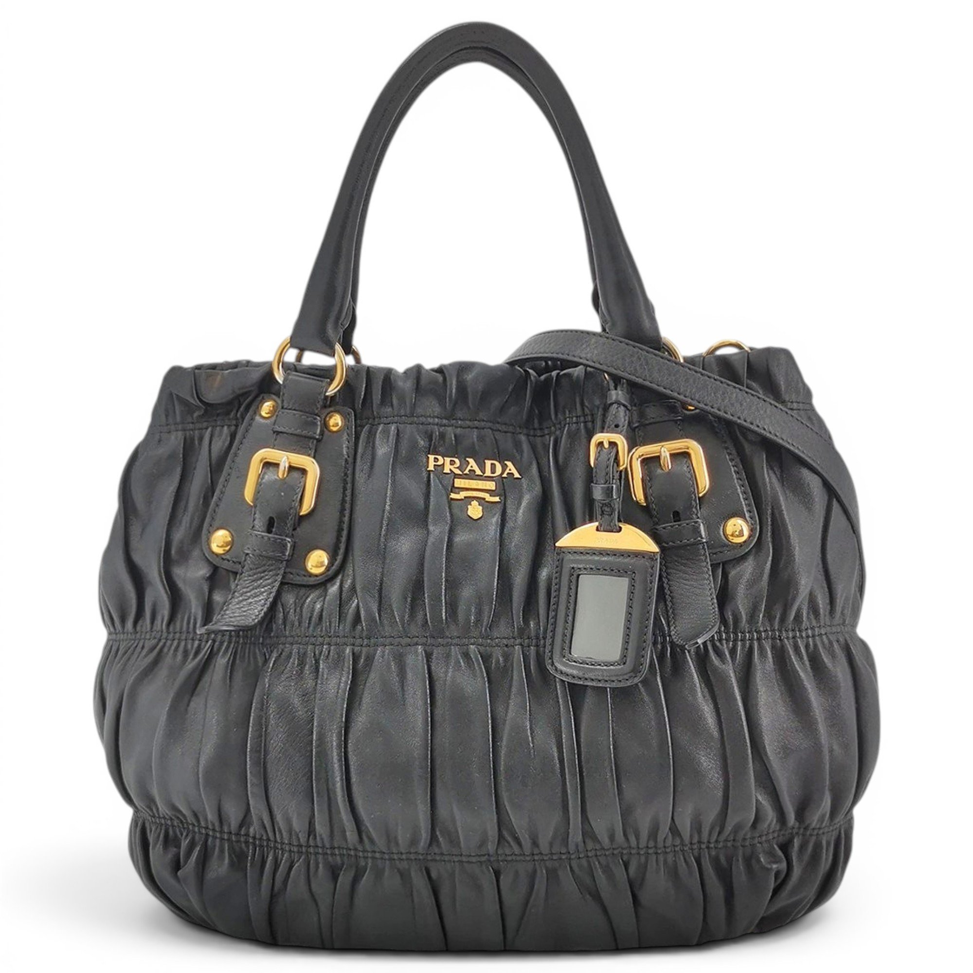 Leather handbag