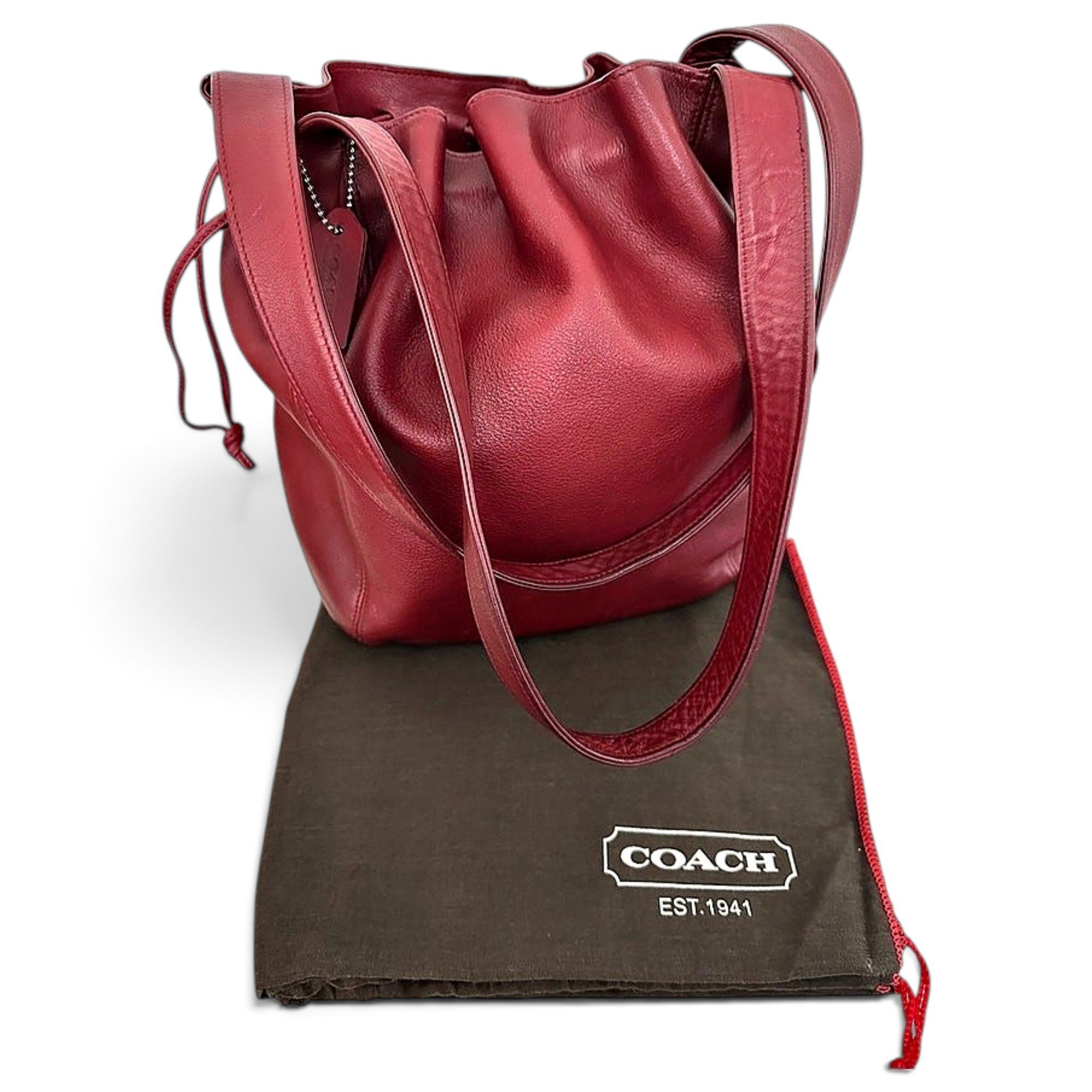 Leather handbag