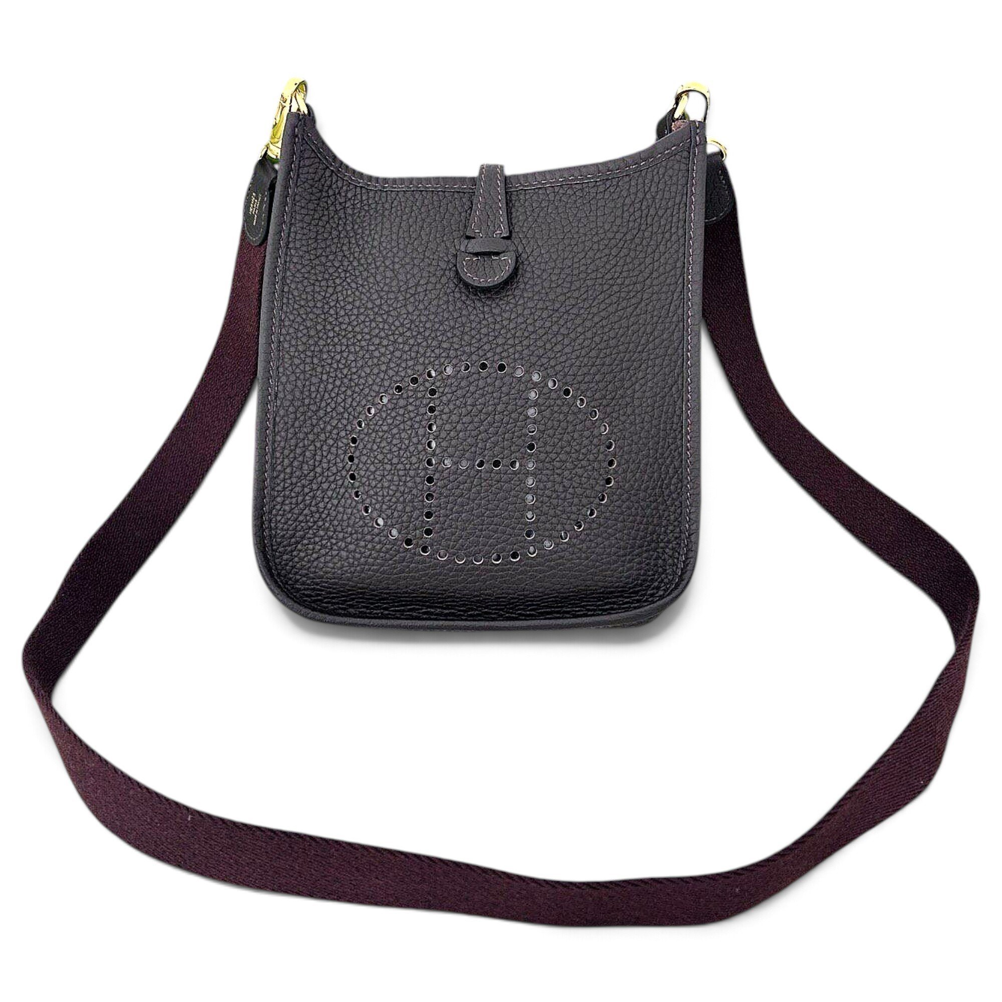Evelyne leather crossbody bag