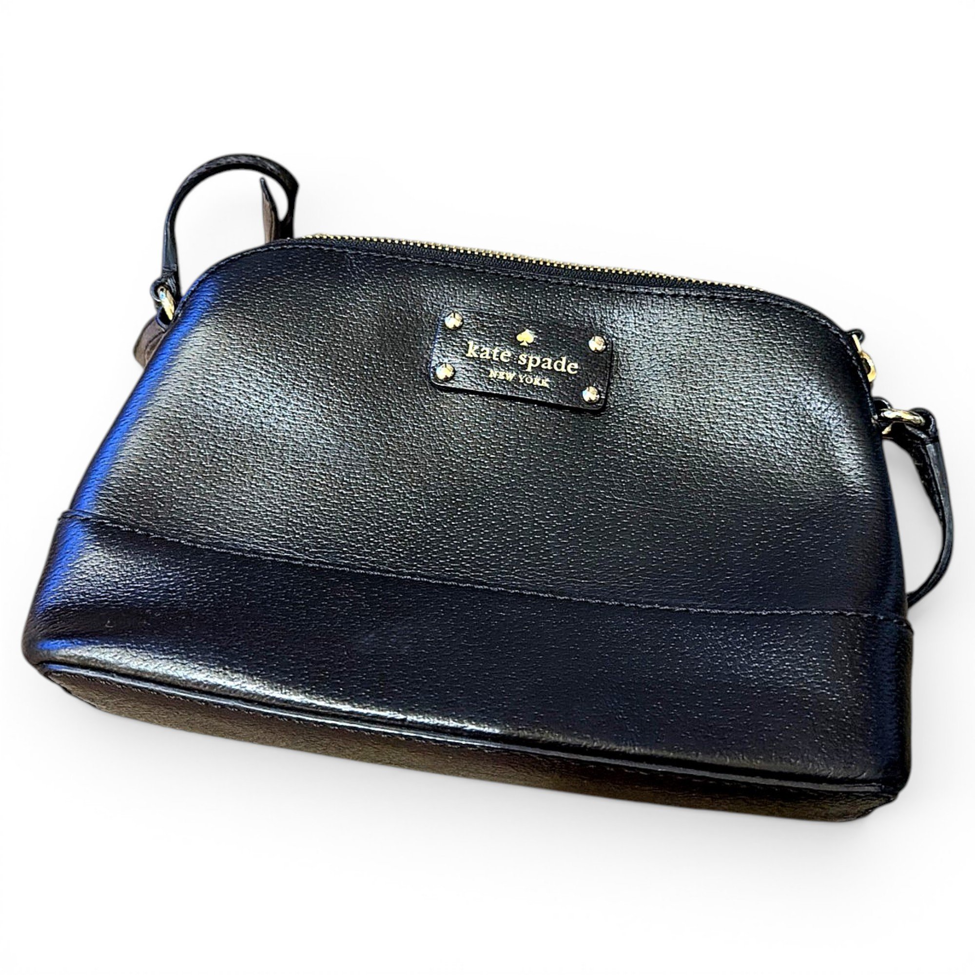 Leather crossbody bag