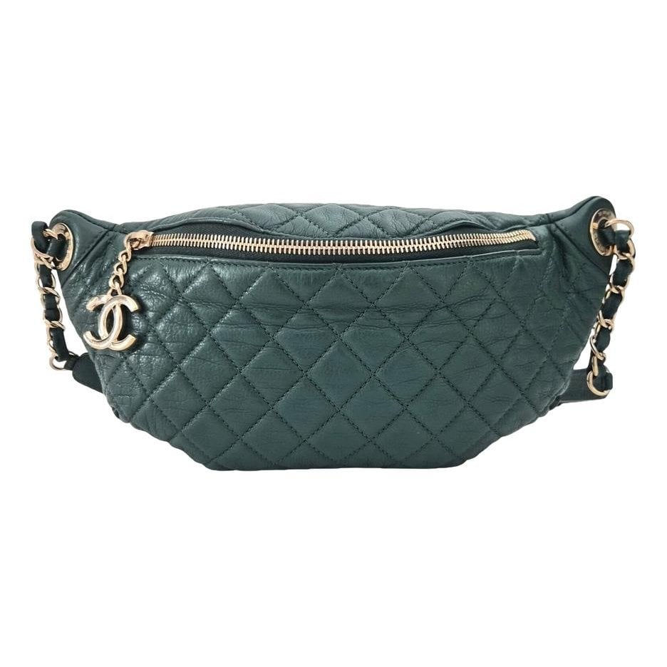 Leather crossbody bag