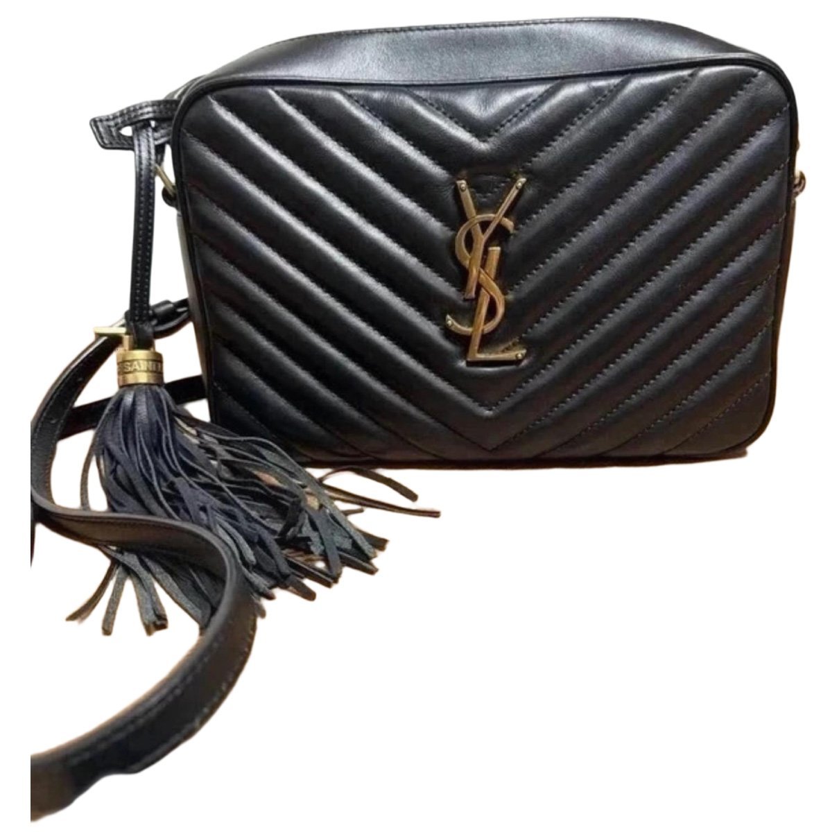 Lou leather crossbody bag