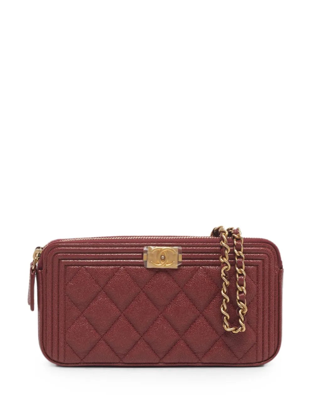 2018-2019 Boy Caviar-leather quilted mini bag