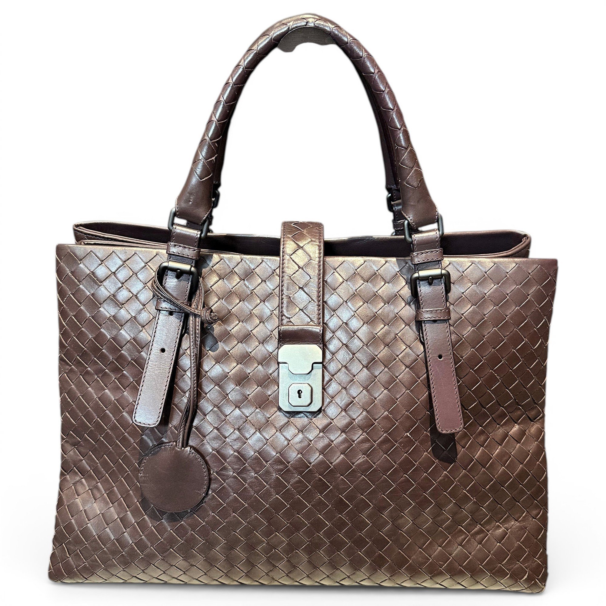 Roma leather handbag