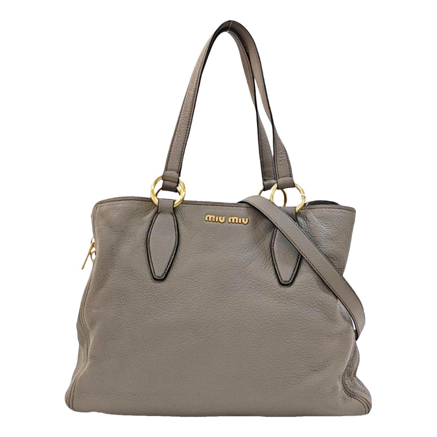 Madras leather handbag