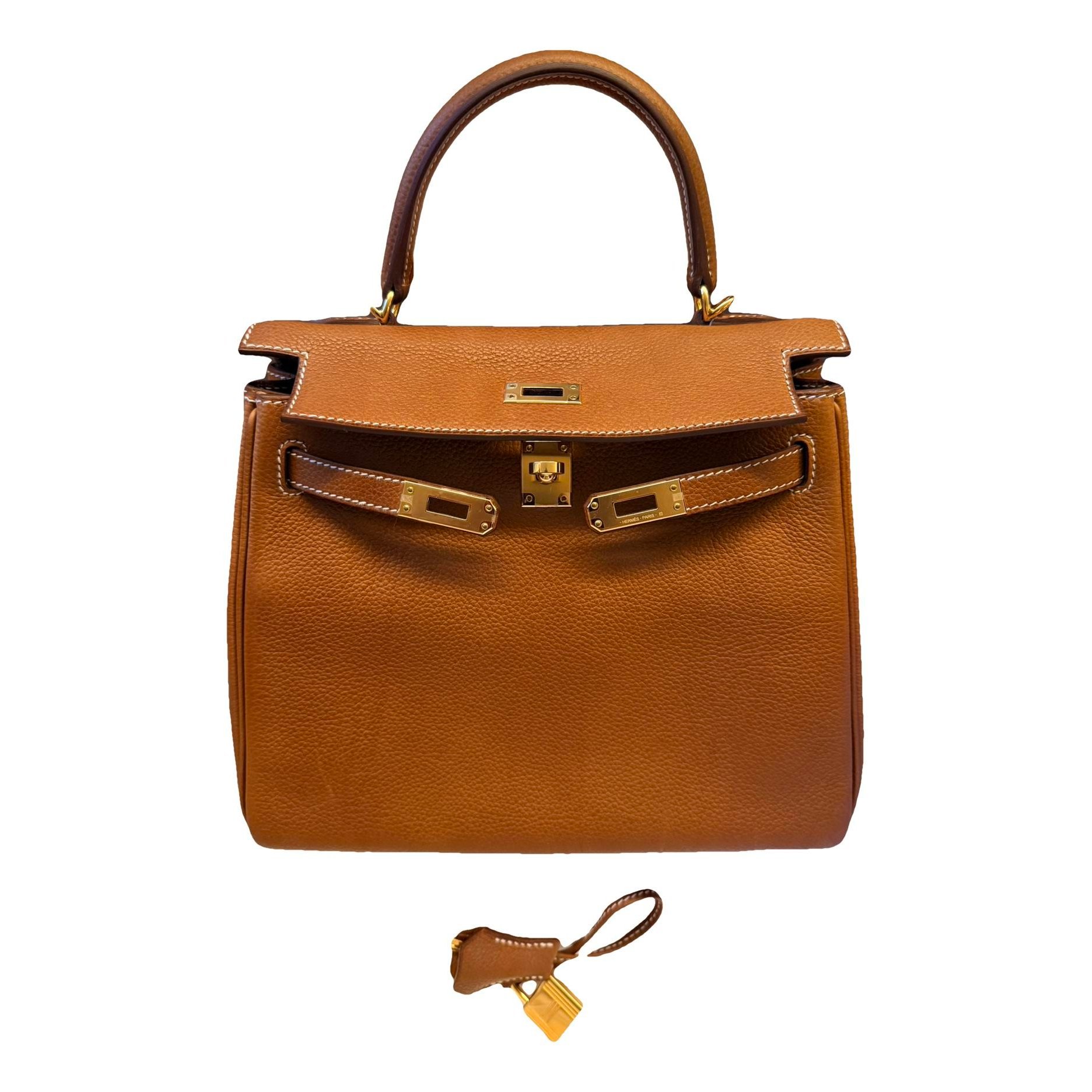 Kelly 25 leather handbag