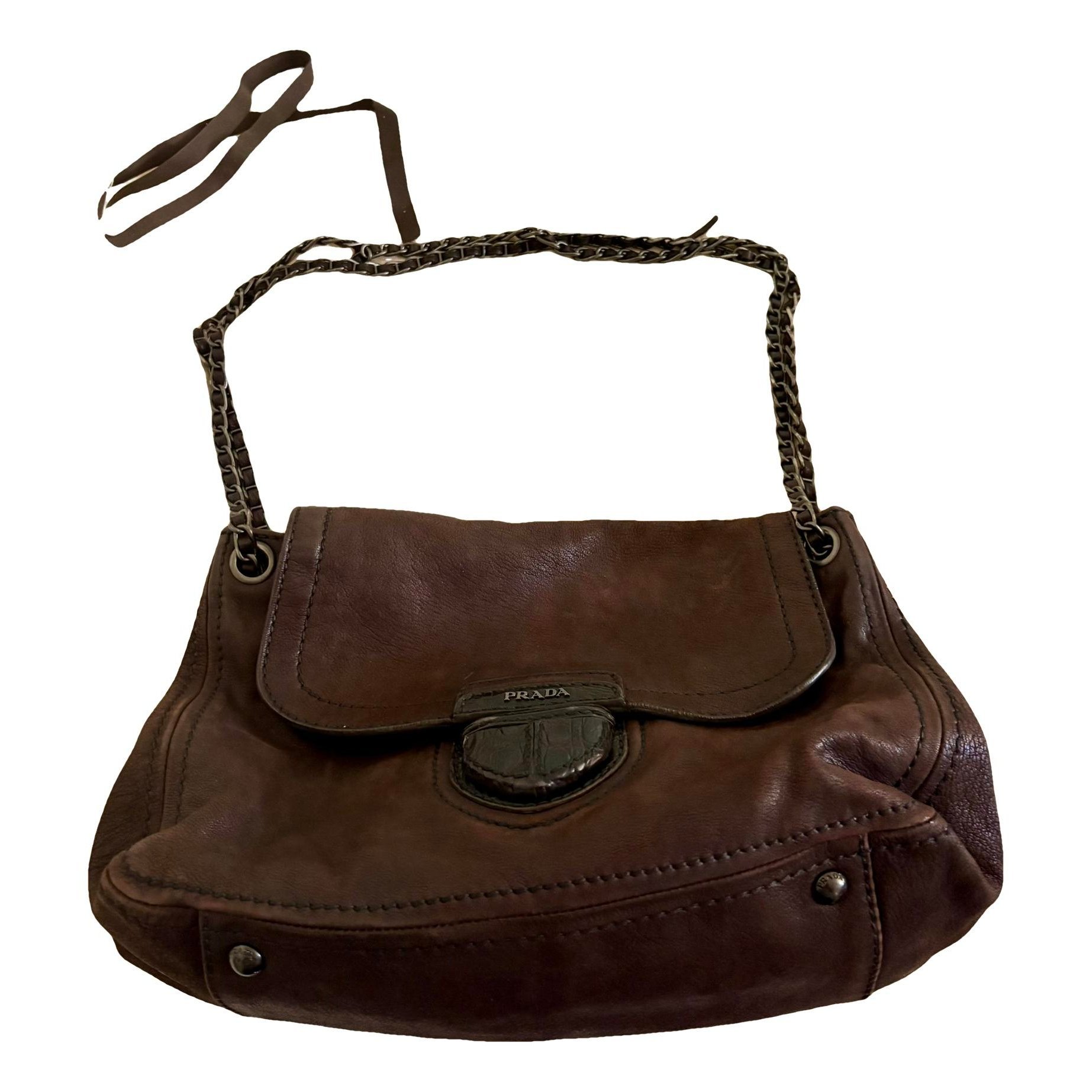 Leather handbag