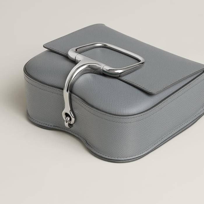 Gris Pantin Hermès Della Cavalleria Mini Bag II