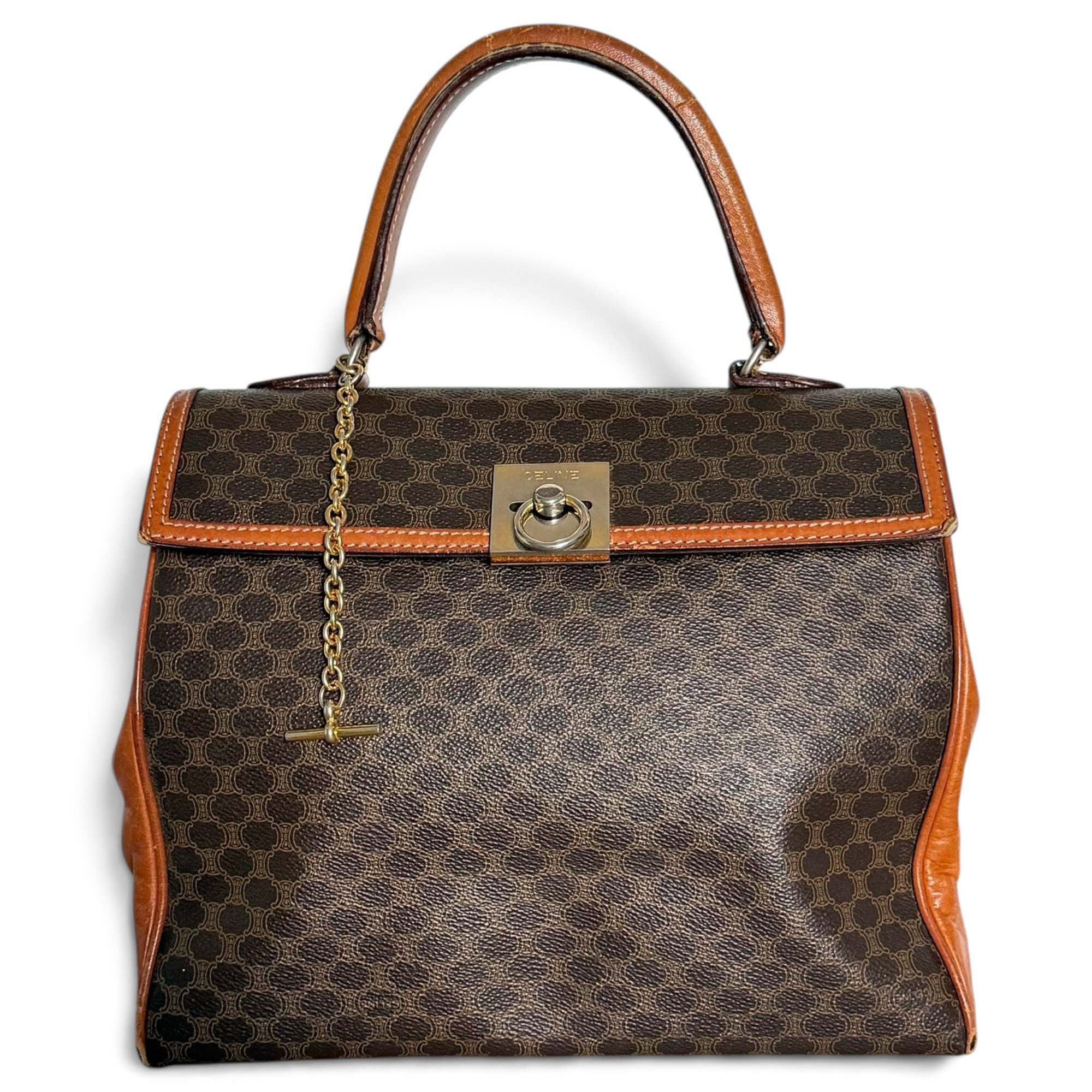 Leather handbag