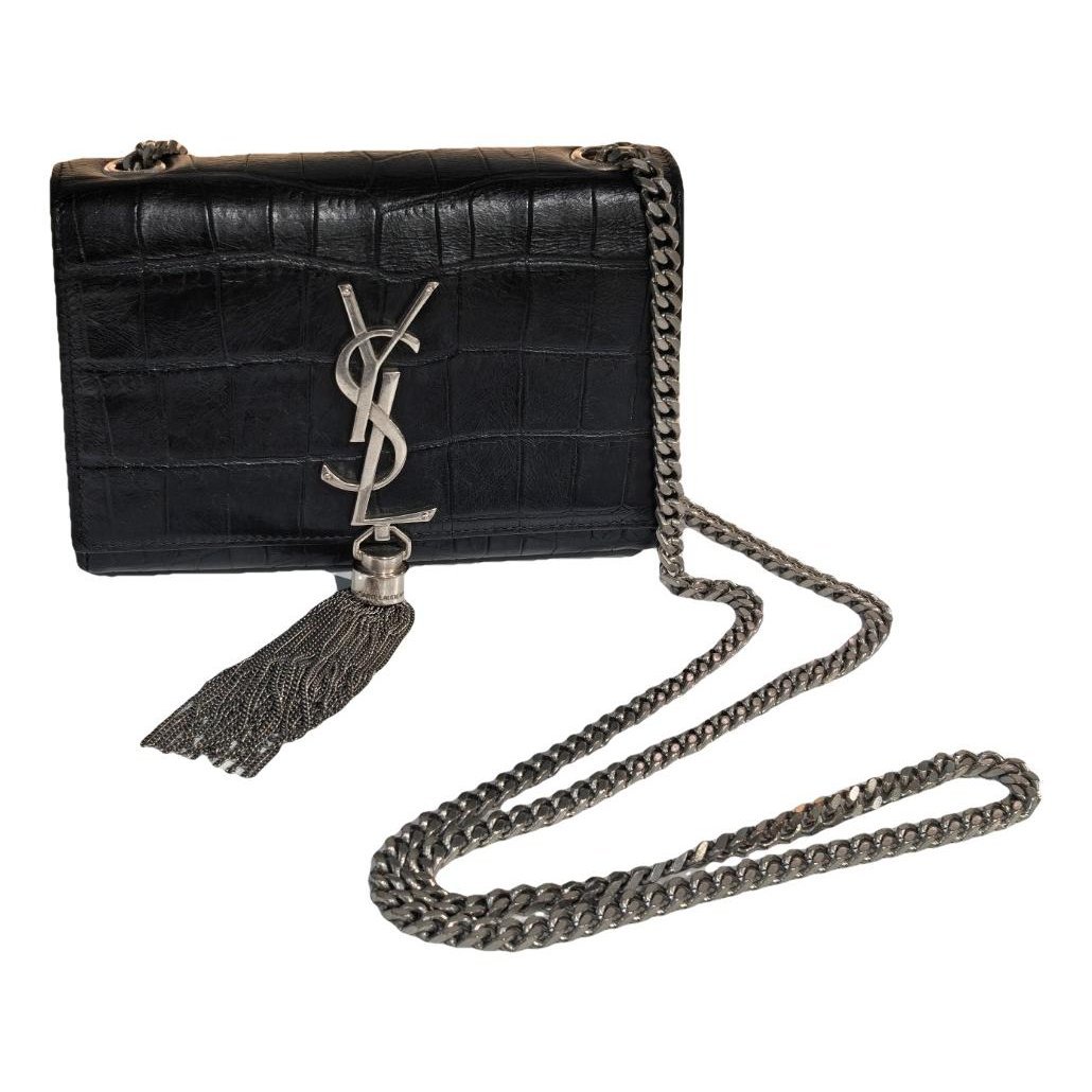 Pompom Kate leather handbag