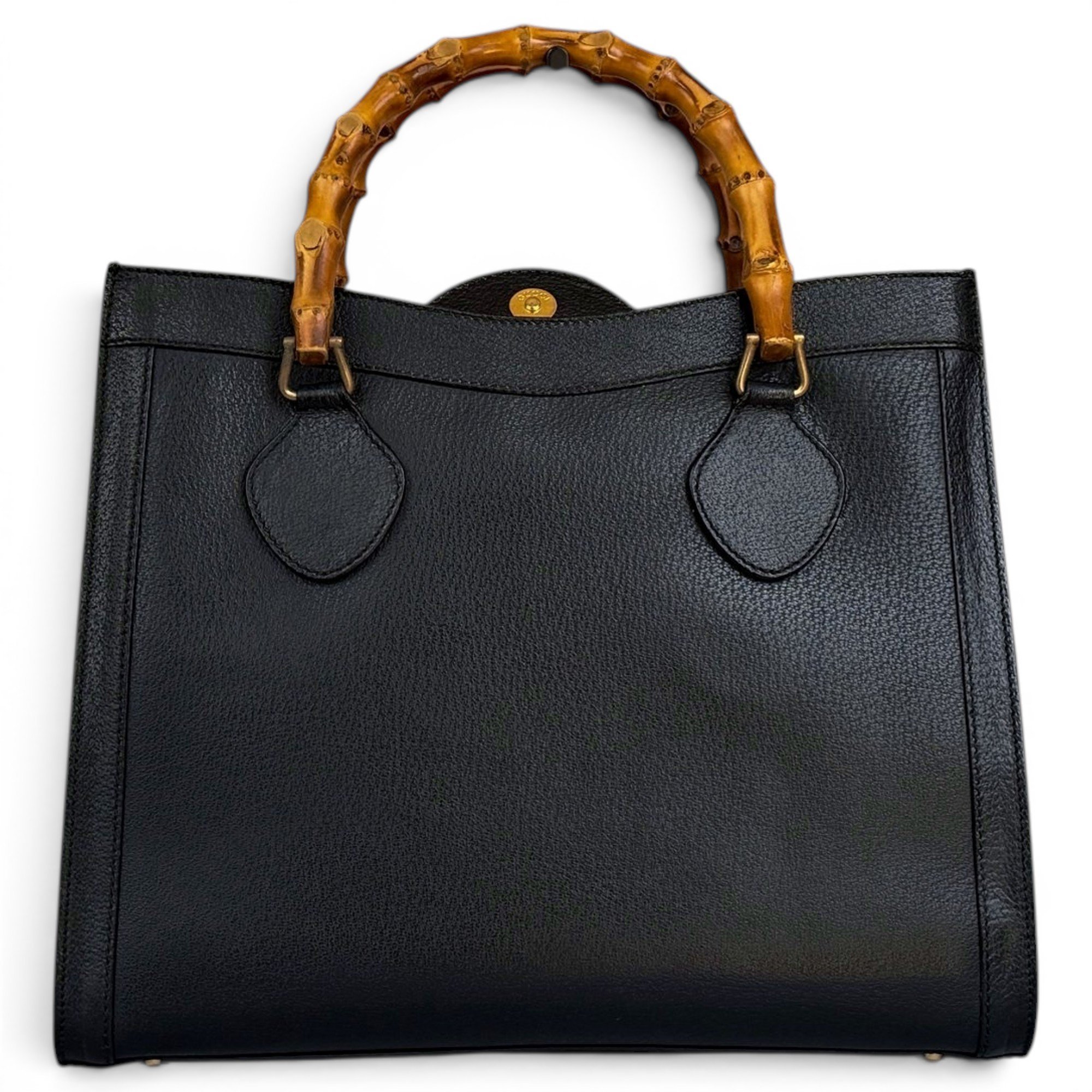 Diana Bamboo leather tote