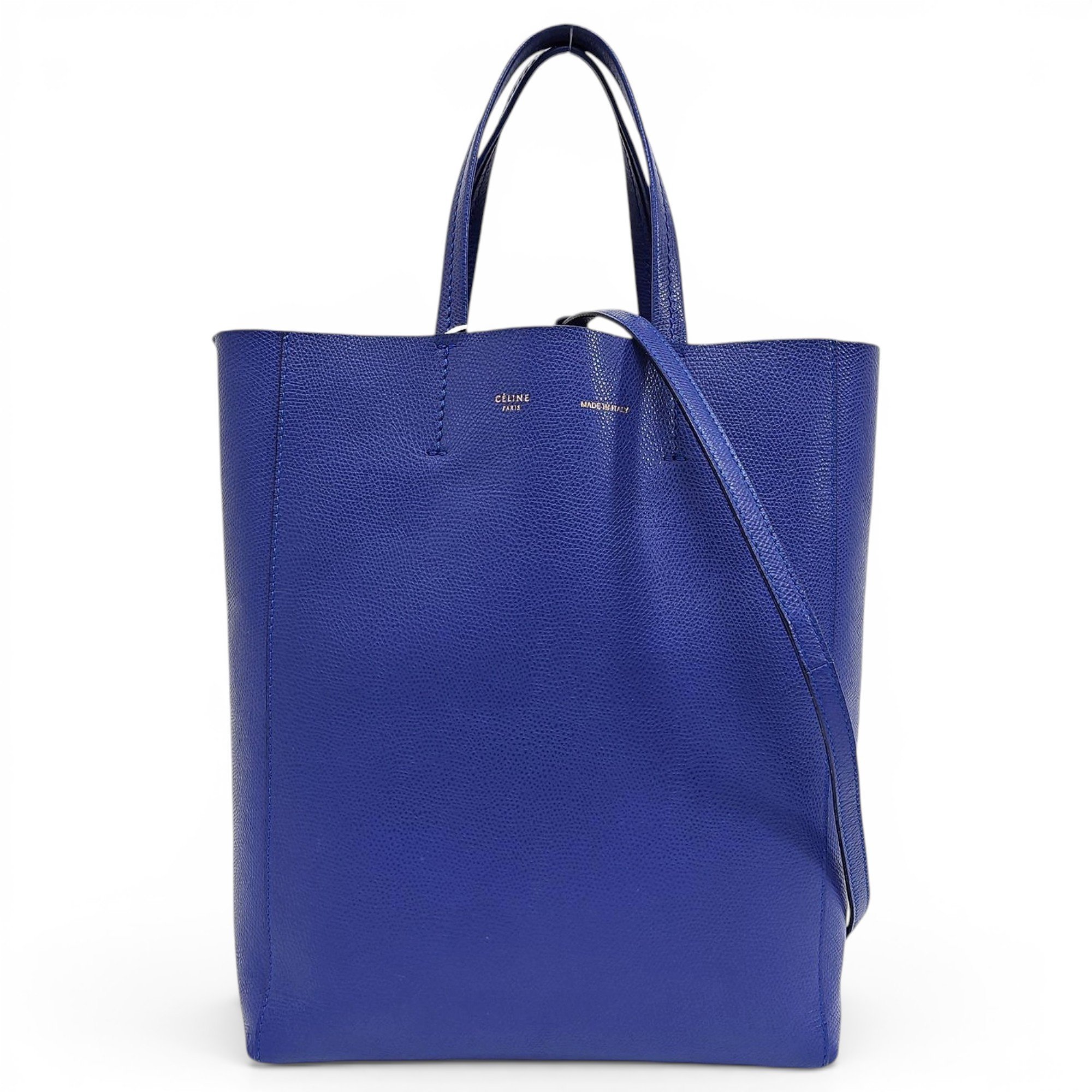 Cabas leather handbag