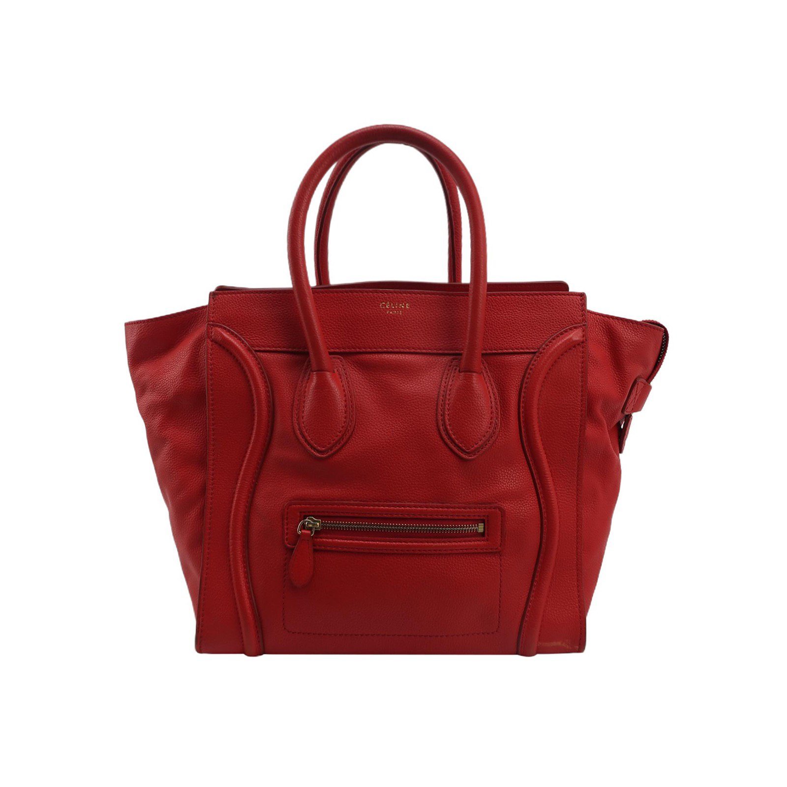 Luggage leather handbag