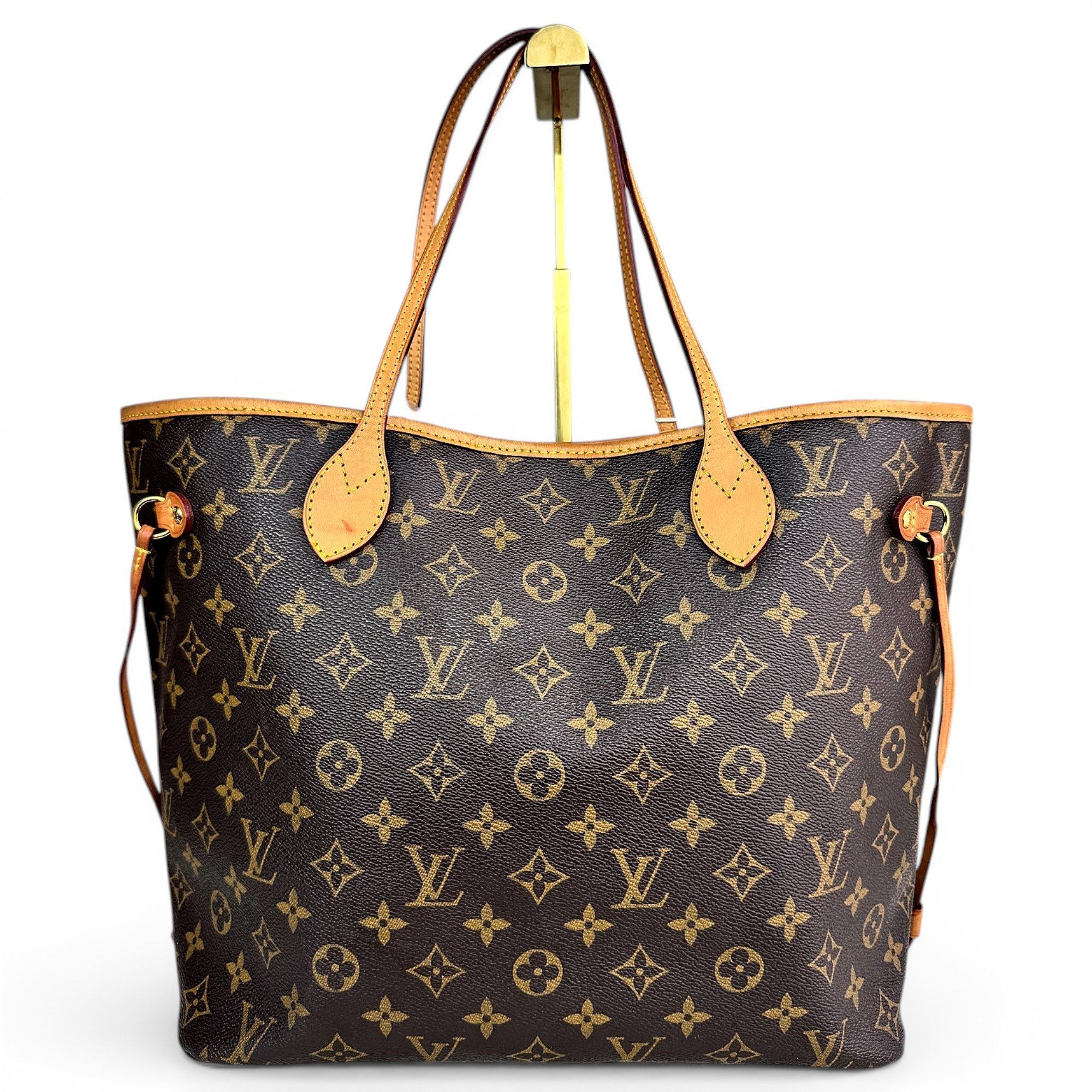 Neverfull leather tote