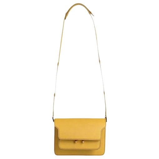 Trunk leather handbag