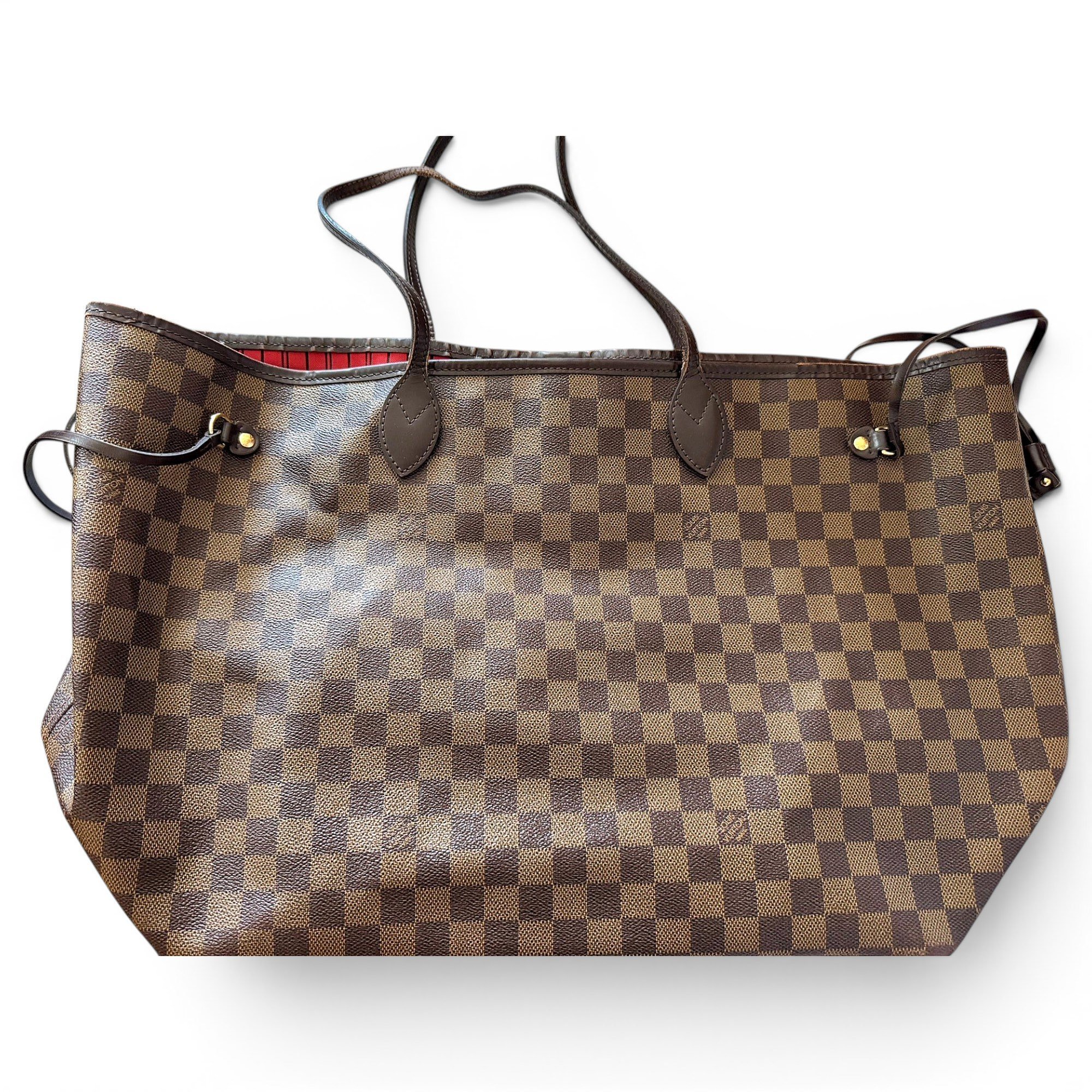 Neverfull leather tote