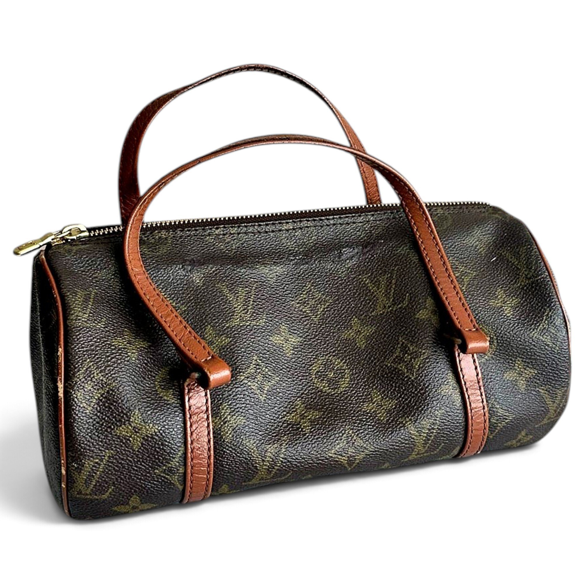 Papillon leather handbag