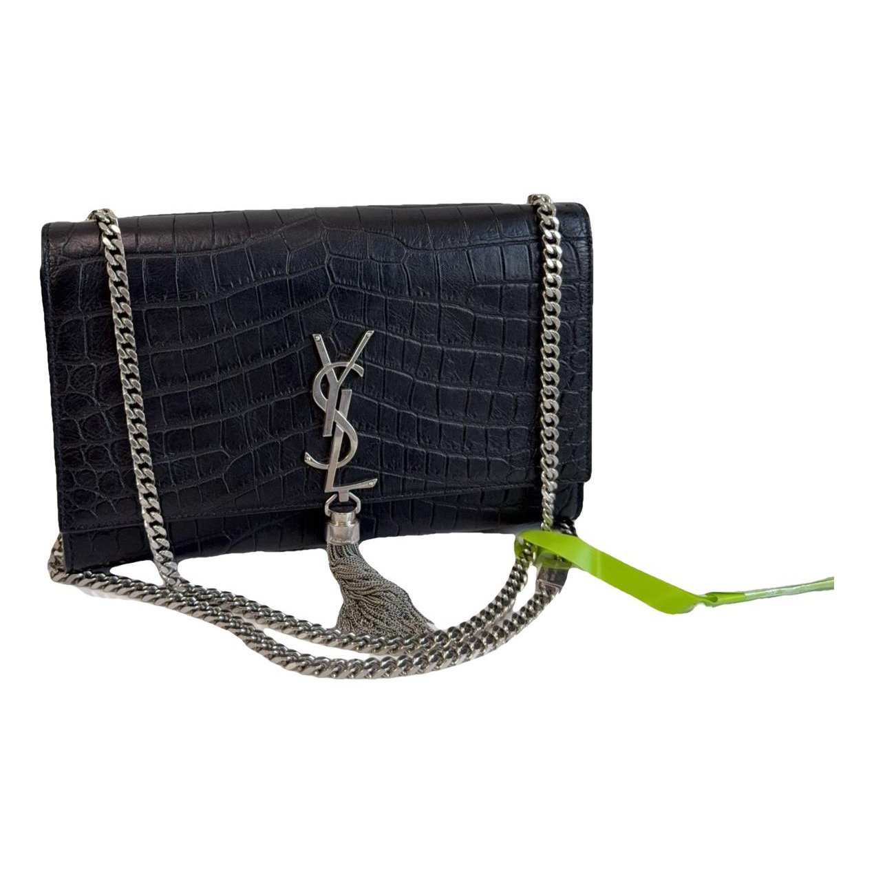 Pompom Kate leather handbag