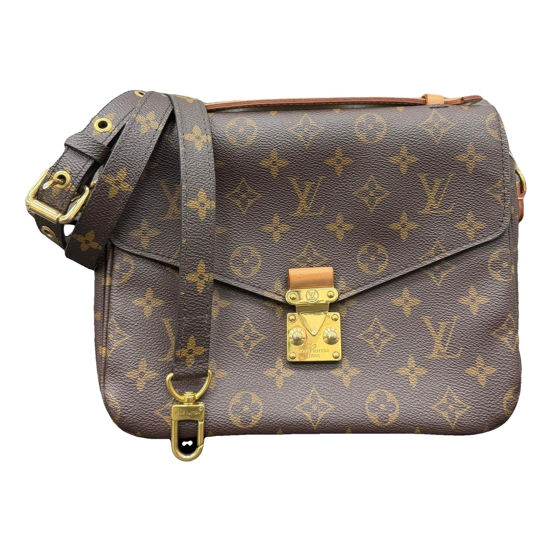 Metis leather handbag