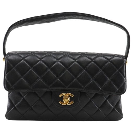 Wallet On Chain Double C leather handbag