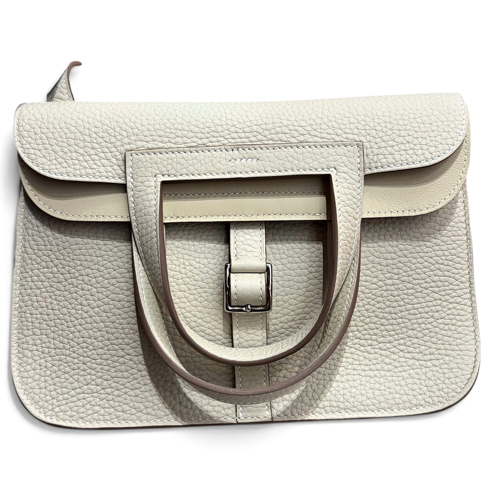 Halzan leather handbag