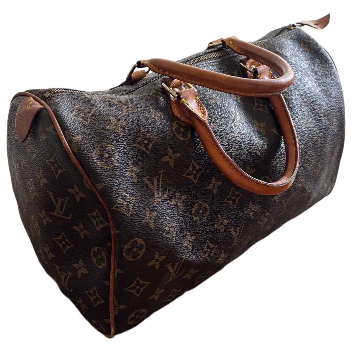 Speedy leather handbag