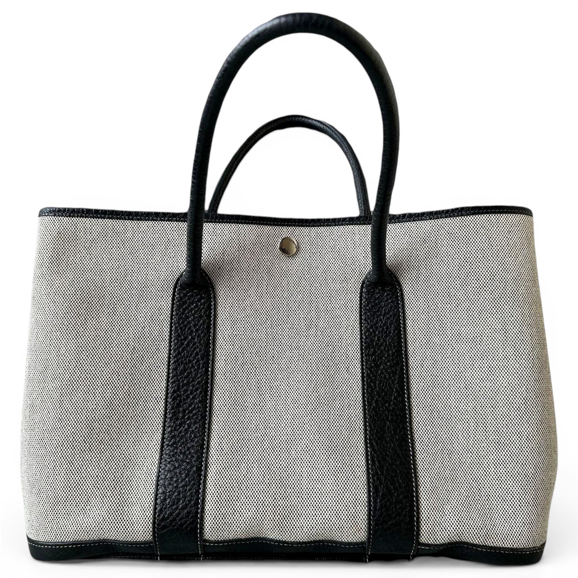 Garden Party leather handbag