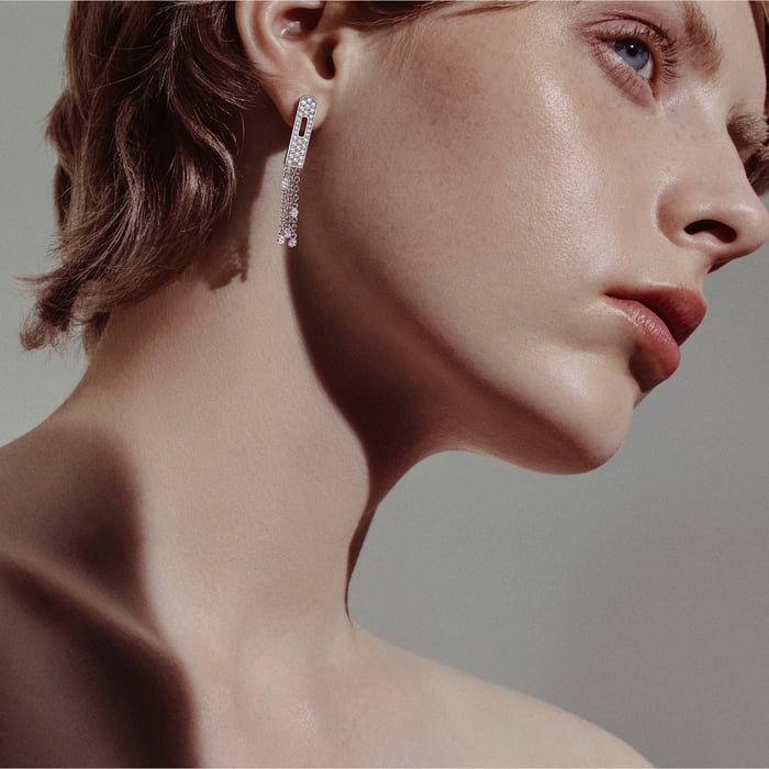 Sans Coloris Kelly Gavroche Dangle Earrings