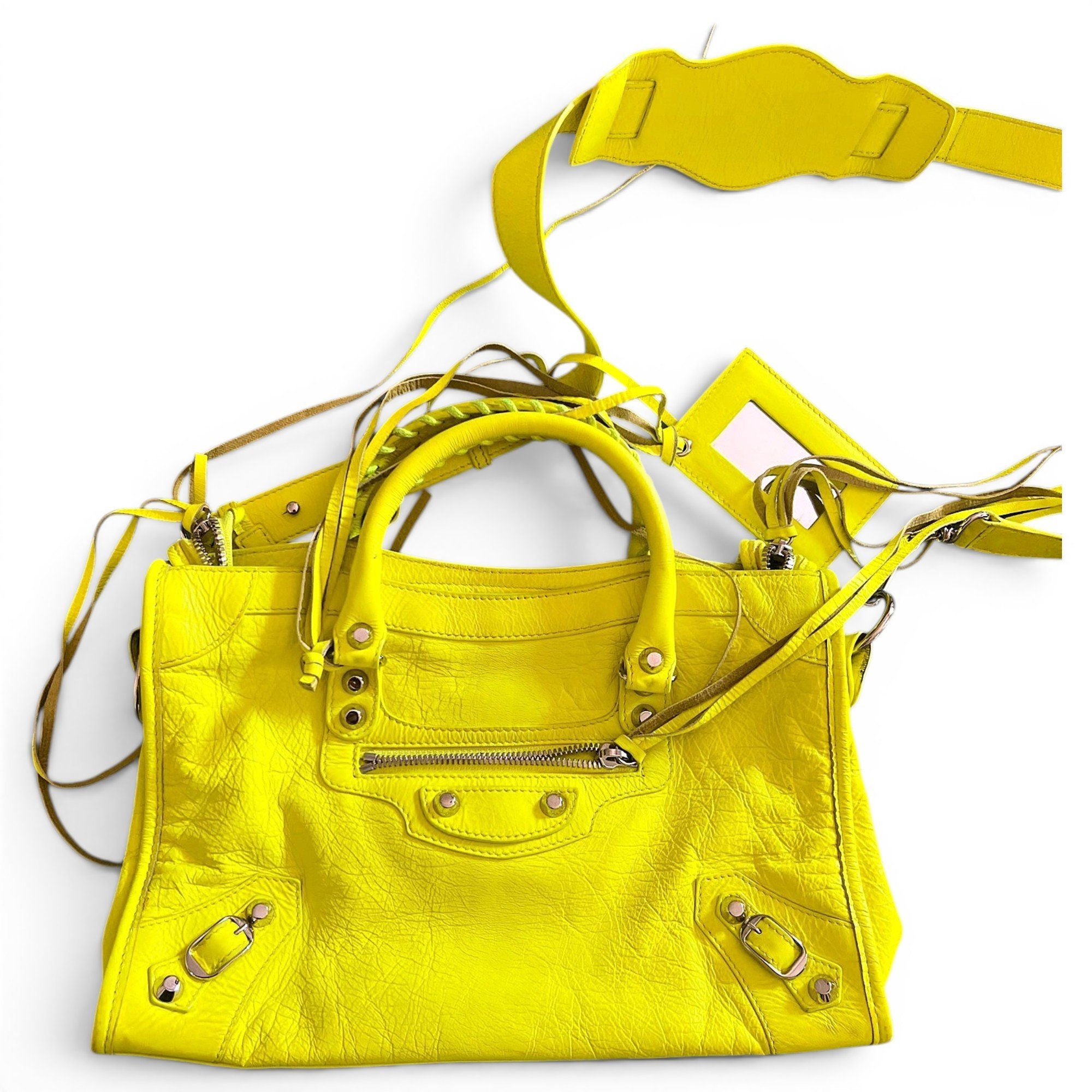 Balenciaga City leather handbag