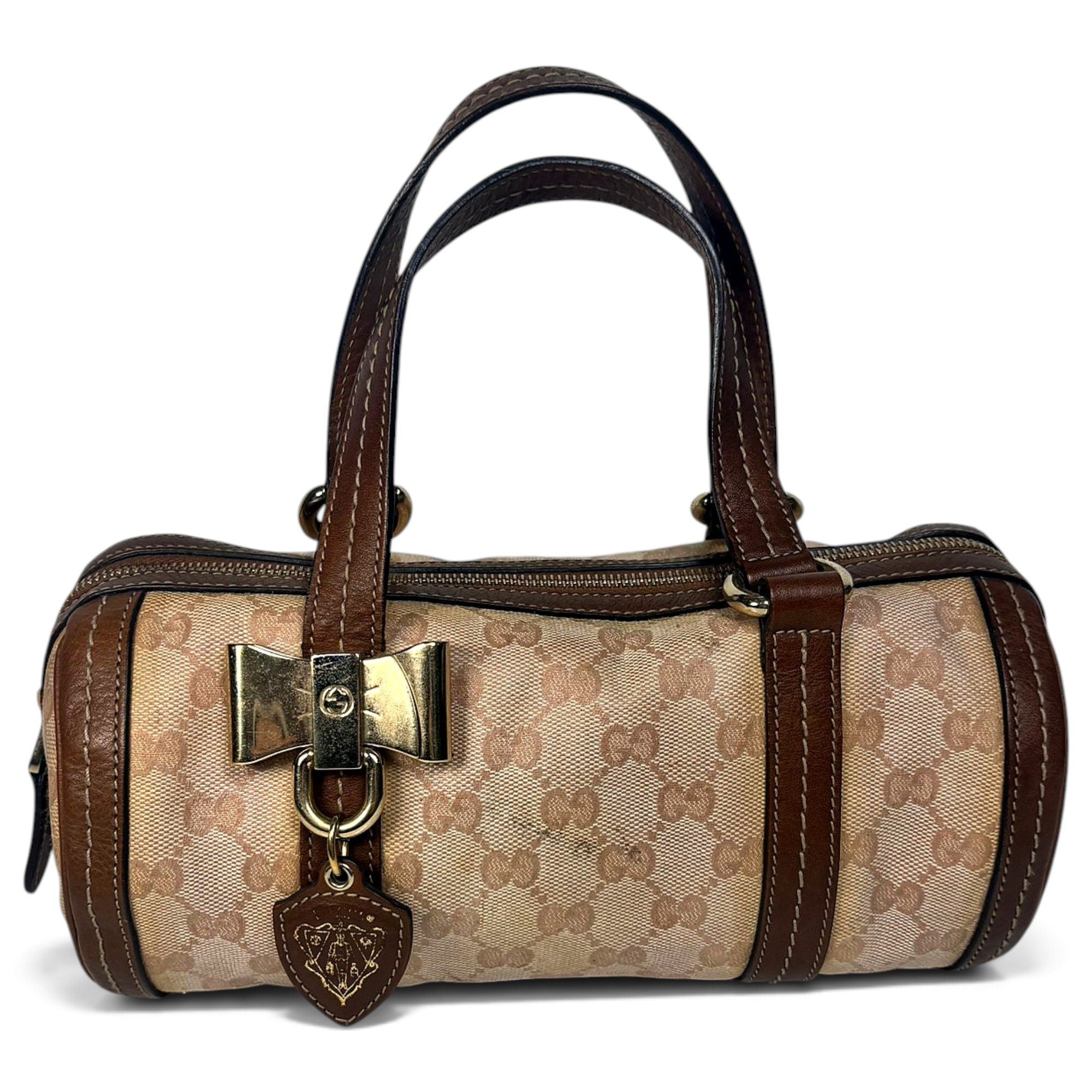 Boston cloth handbag