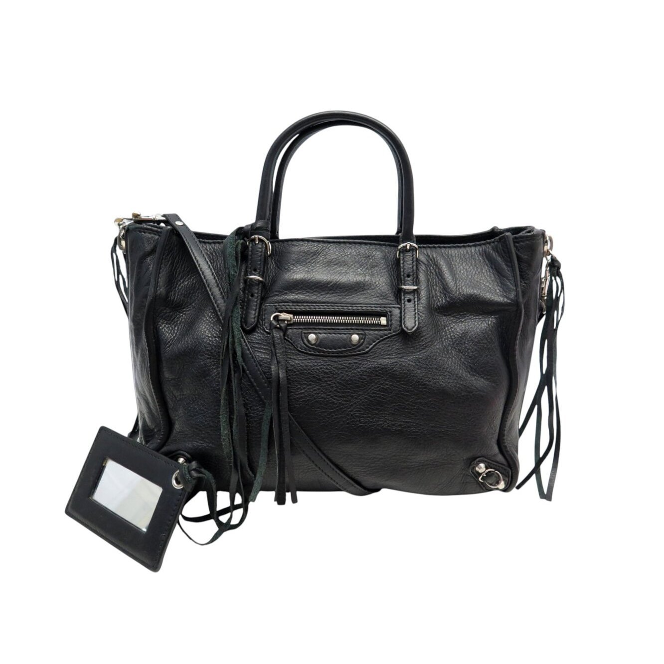 Leather crossbody bag