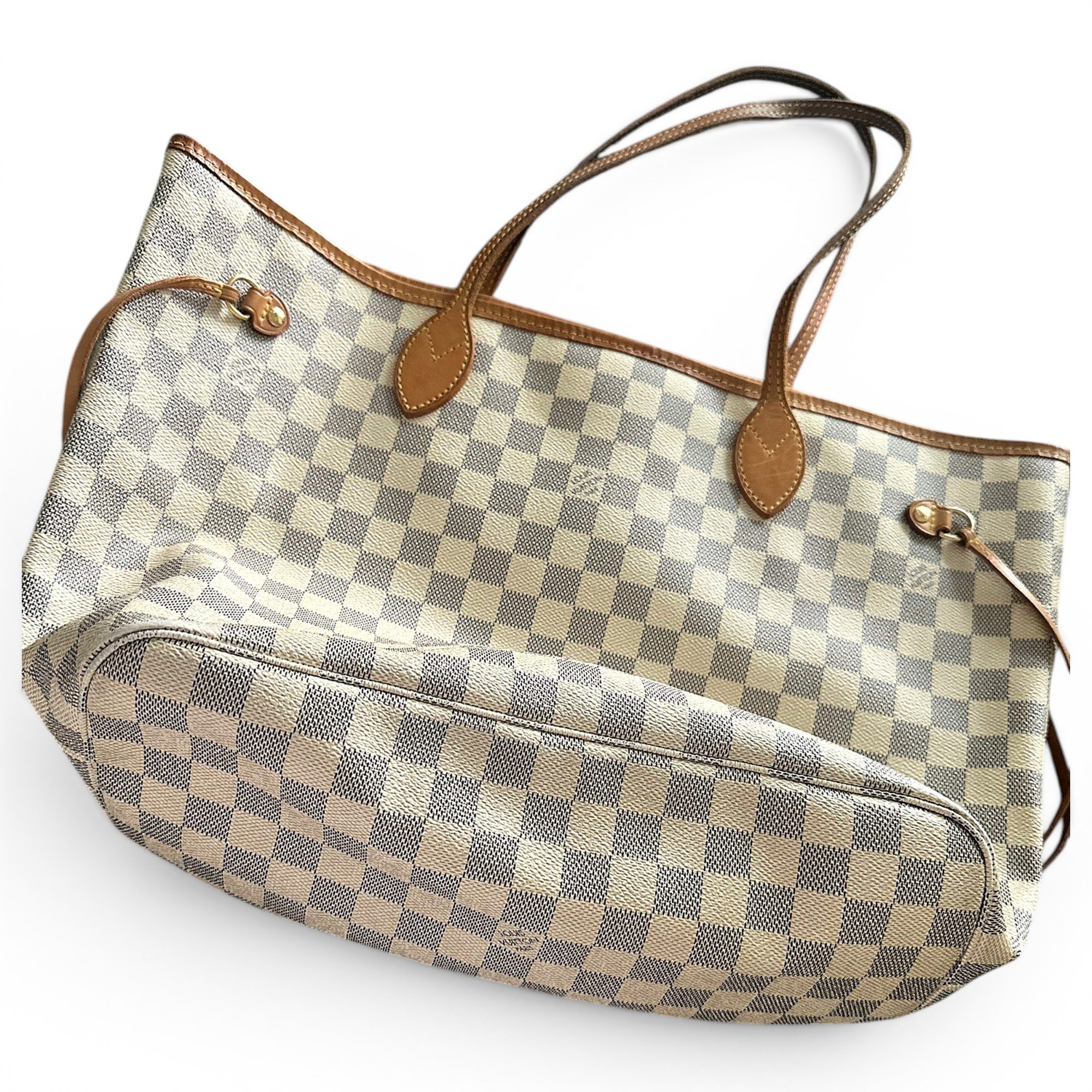 Neverfull leather tote