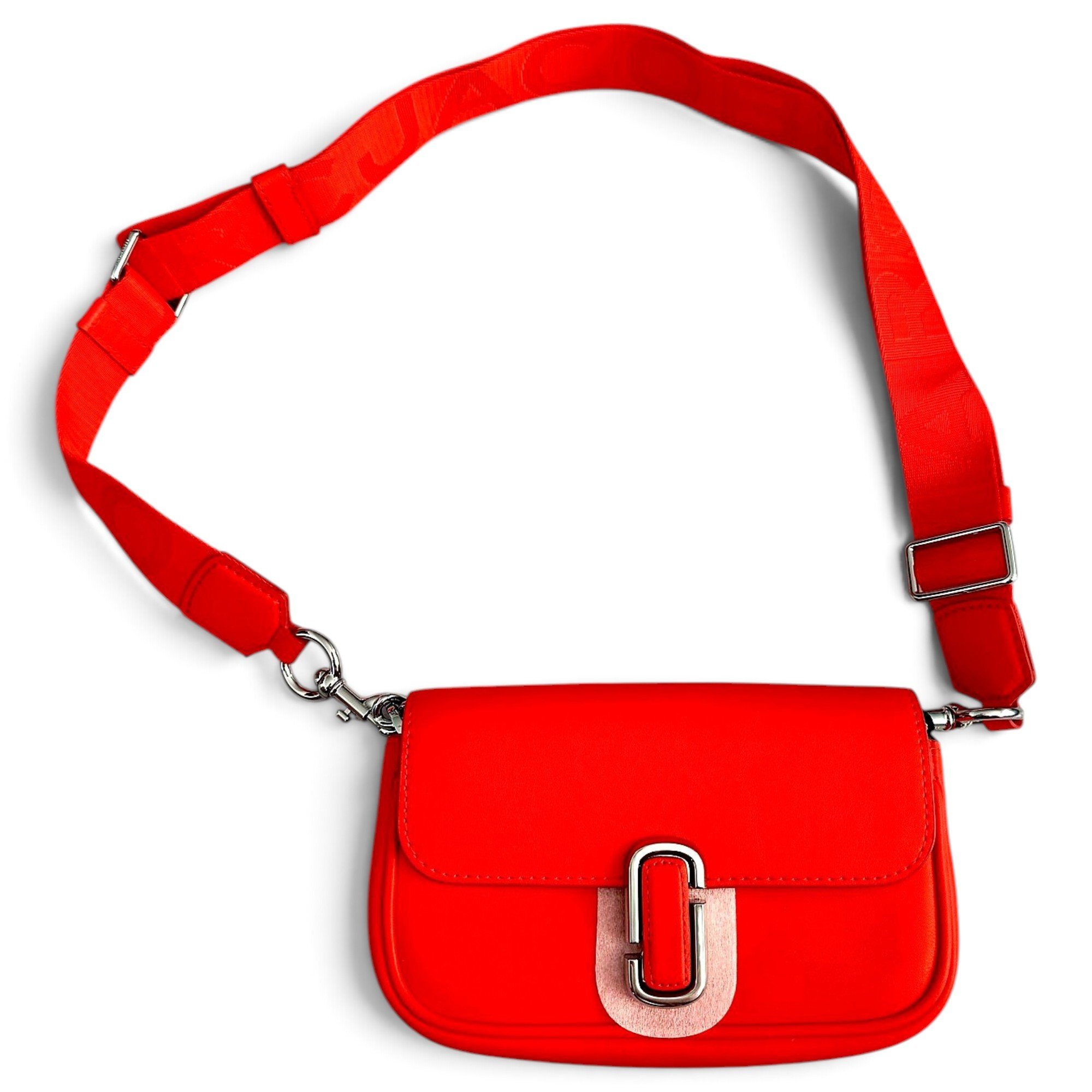 Snapshot leather crossbody bag