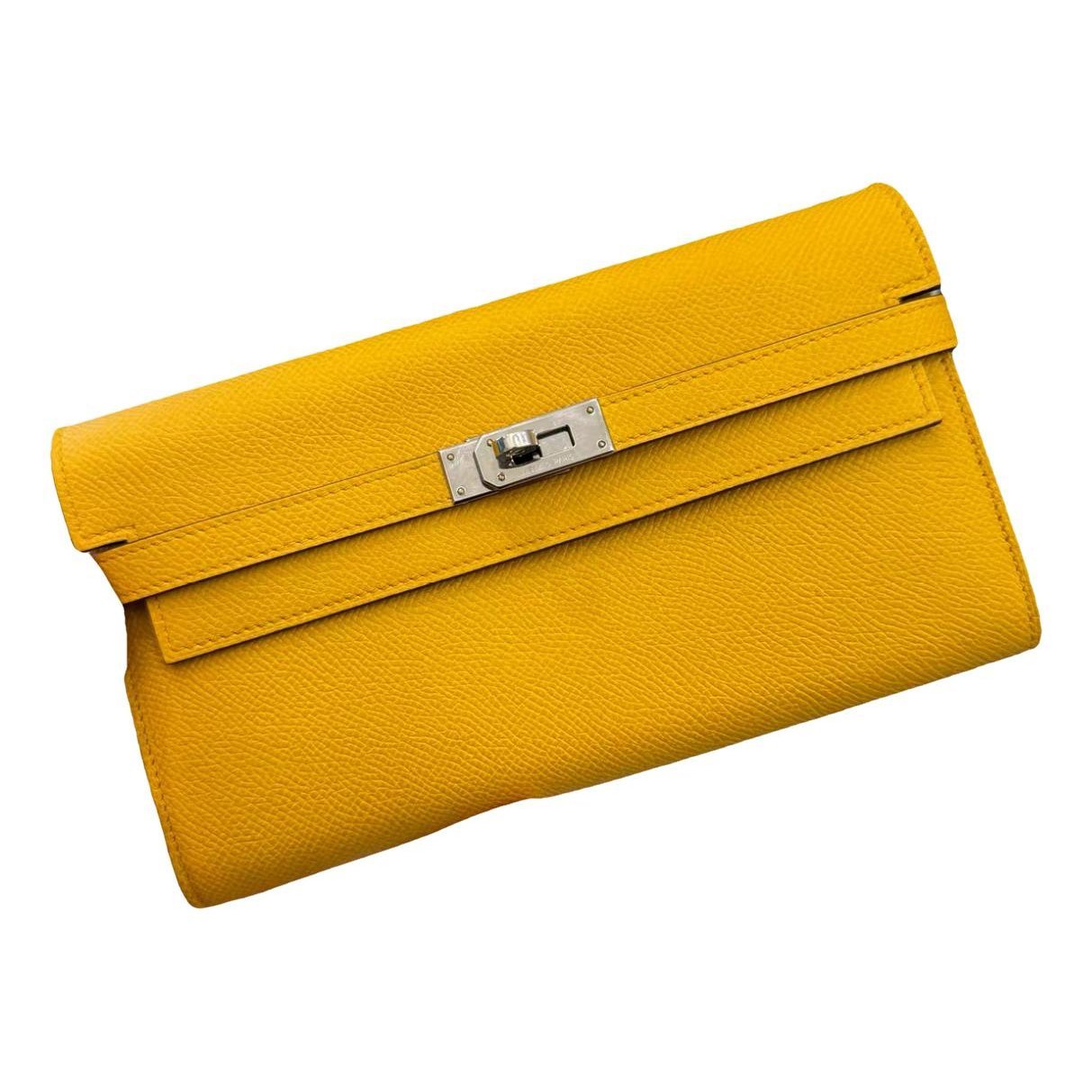 Kelly to go leather clutch bag