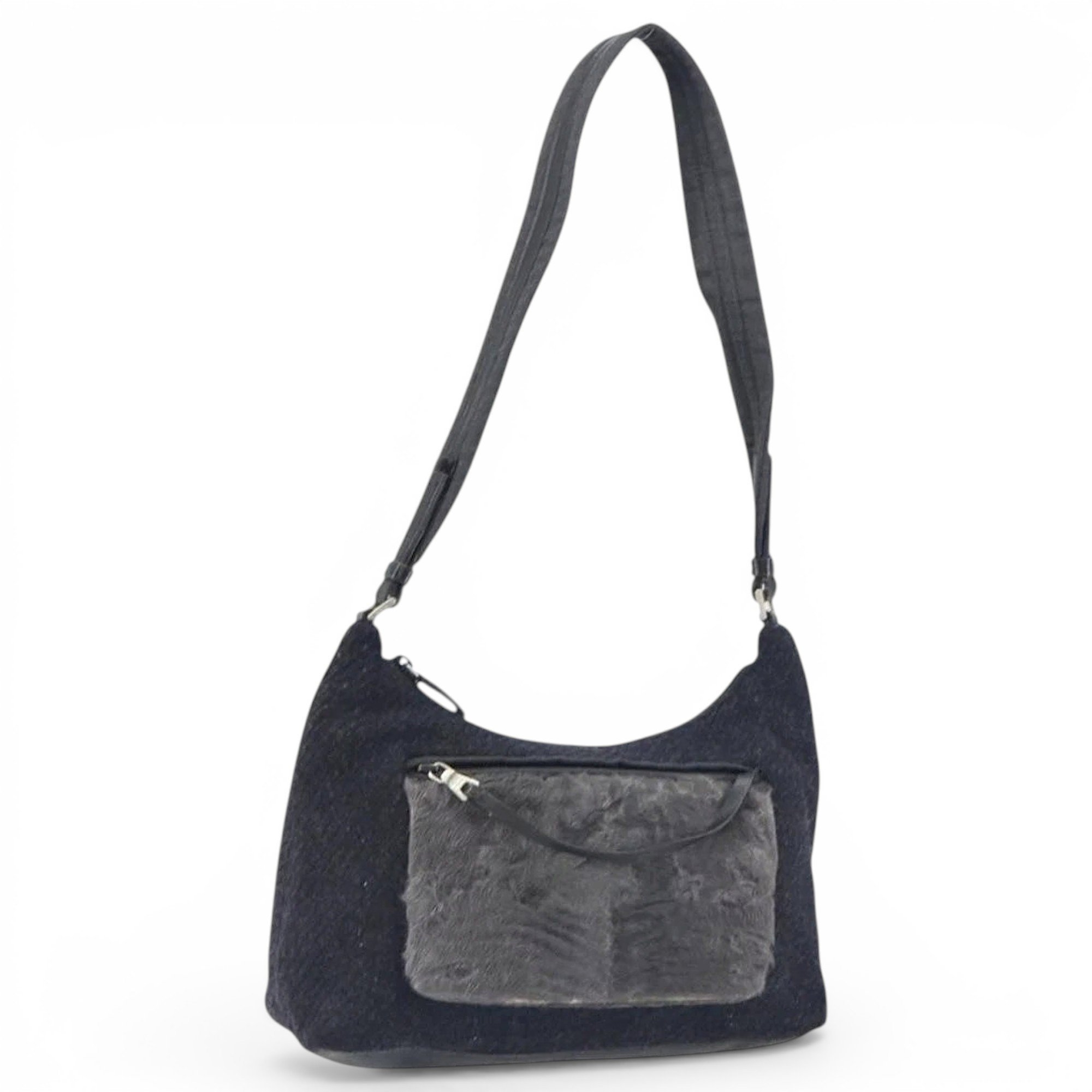 Wool handbag