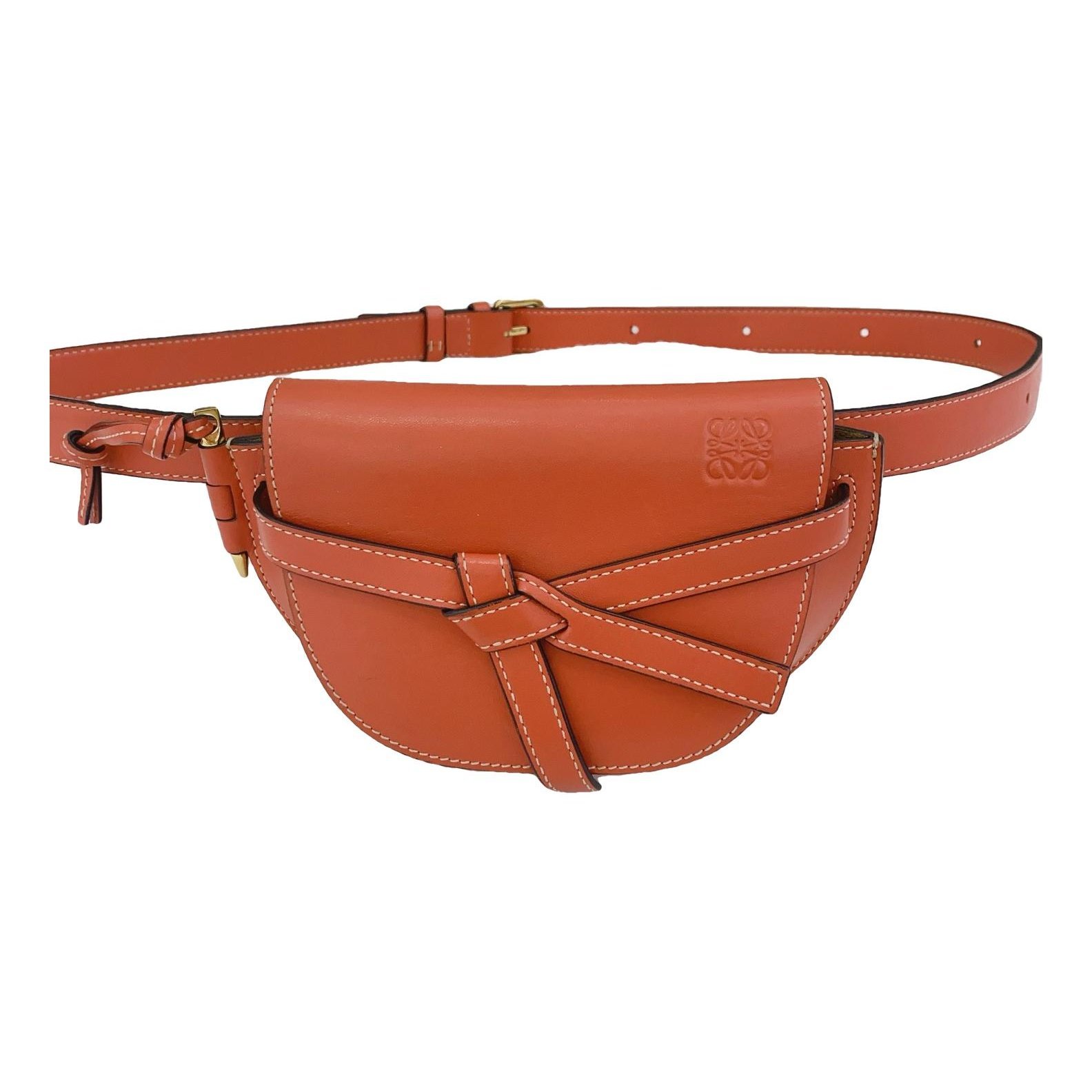 Gate leather handbag