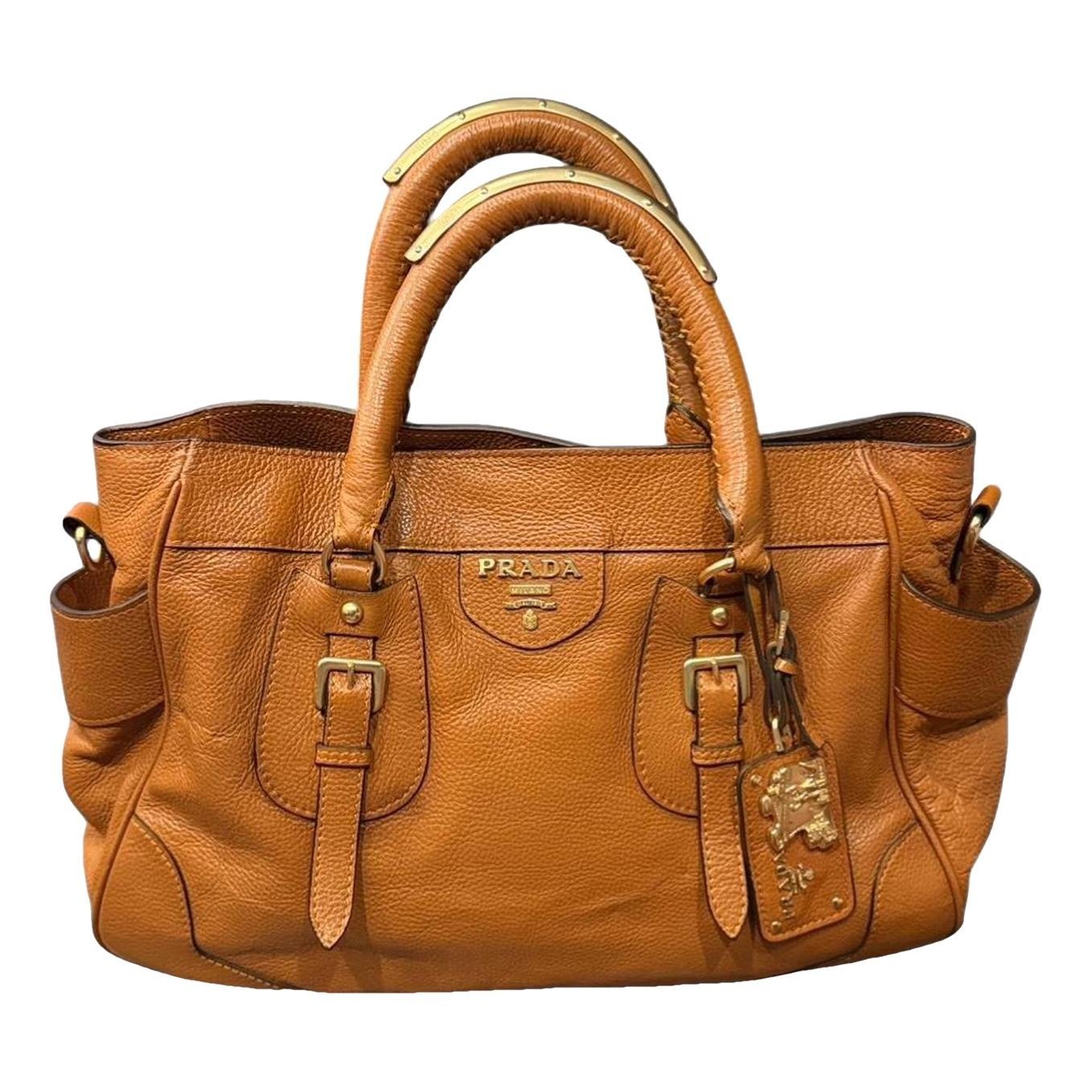 Leather satchel