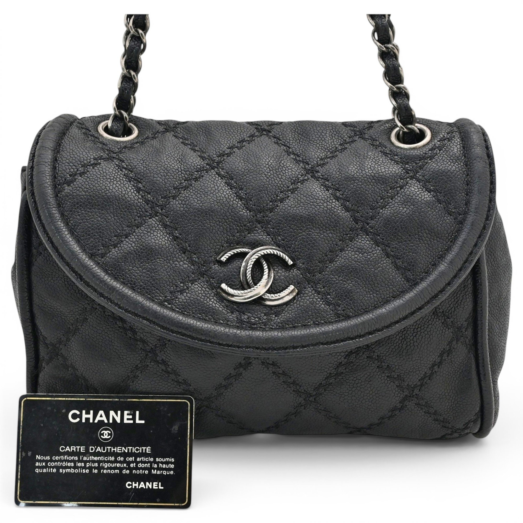 Leather handbag