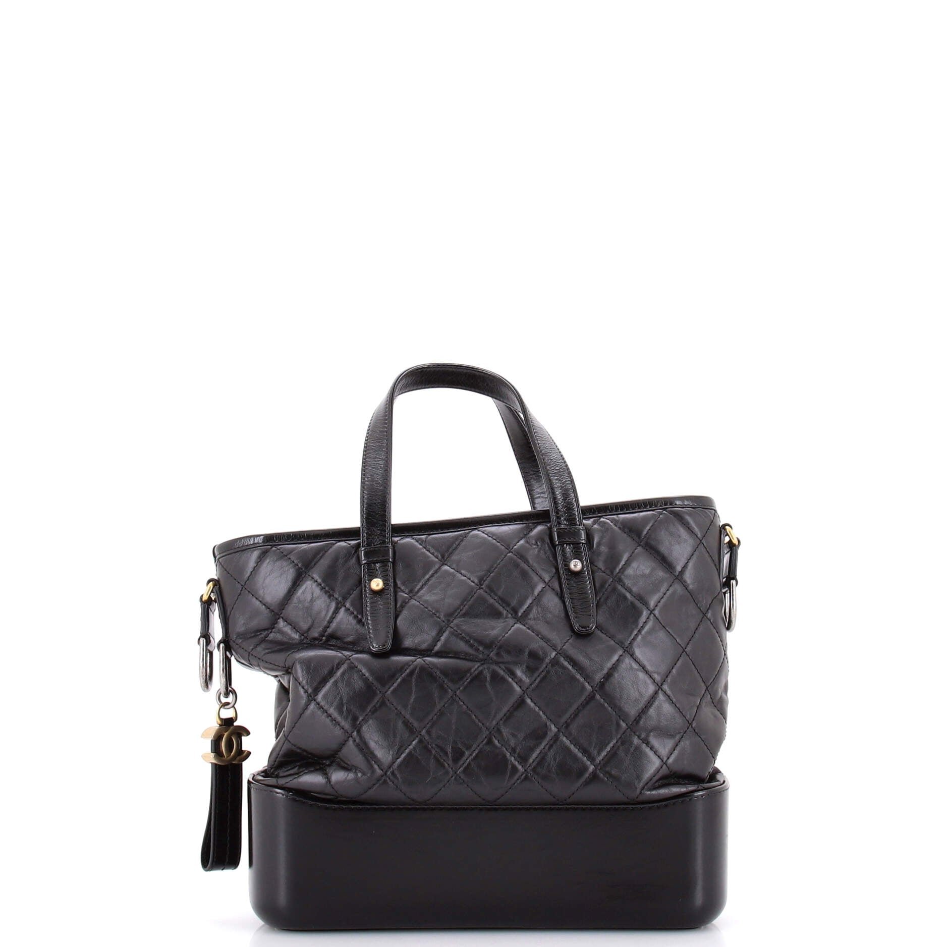Gabrielle Shopping Tote Quilted Calfskin Medium