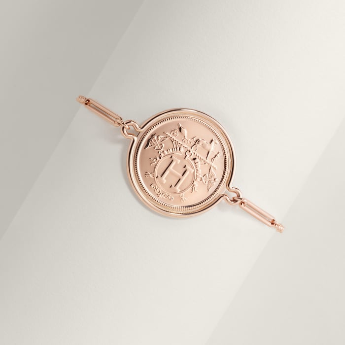Sans Coloris Hermès Ex-libris Bracelet, Large Model