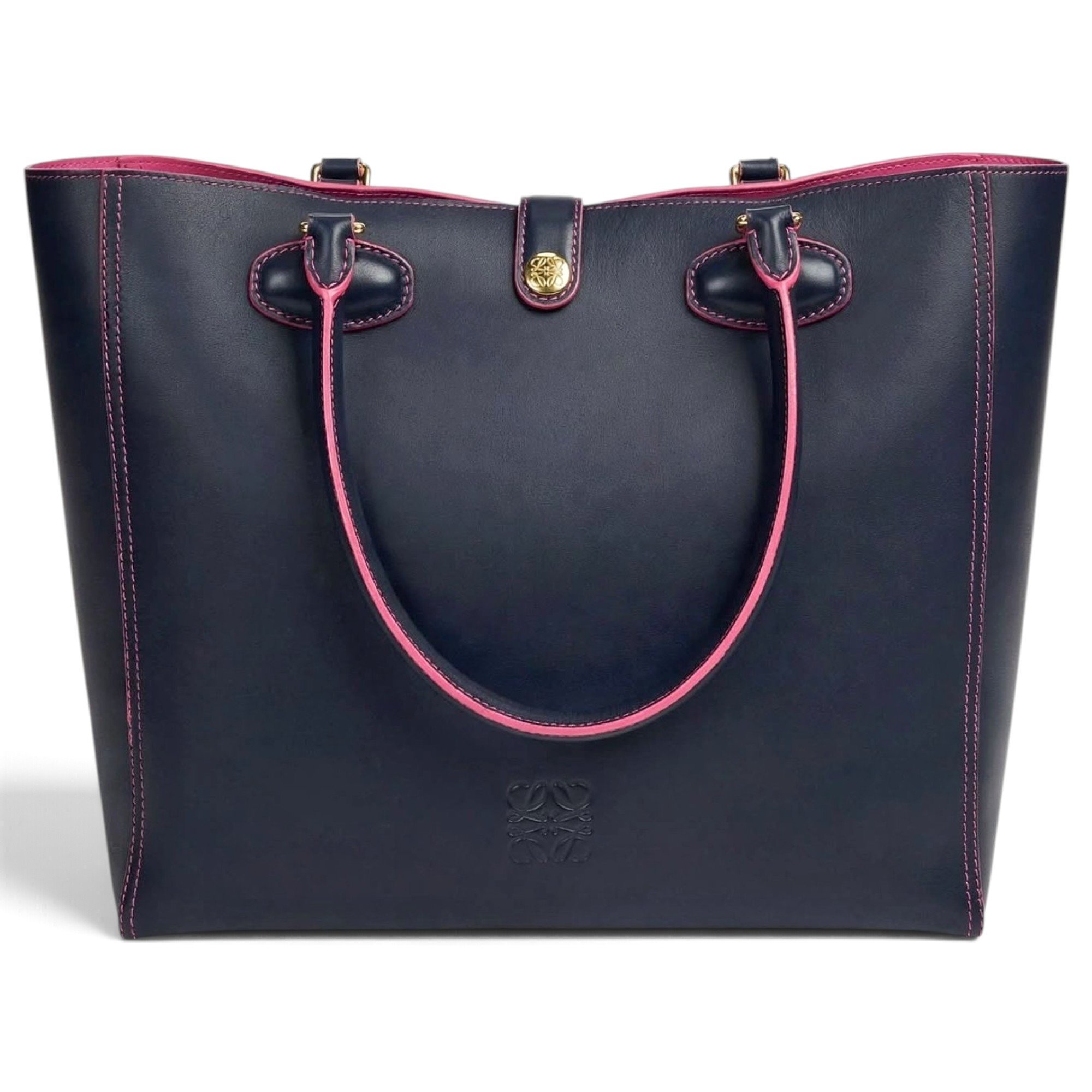Loewe Buckle Tote leather tote