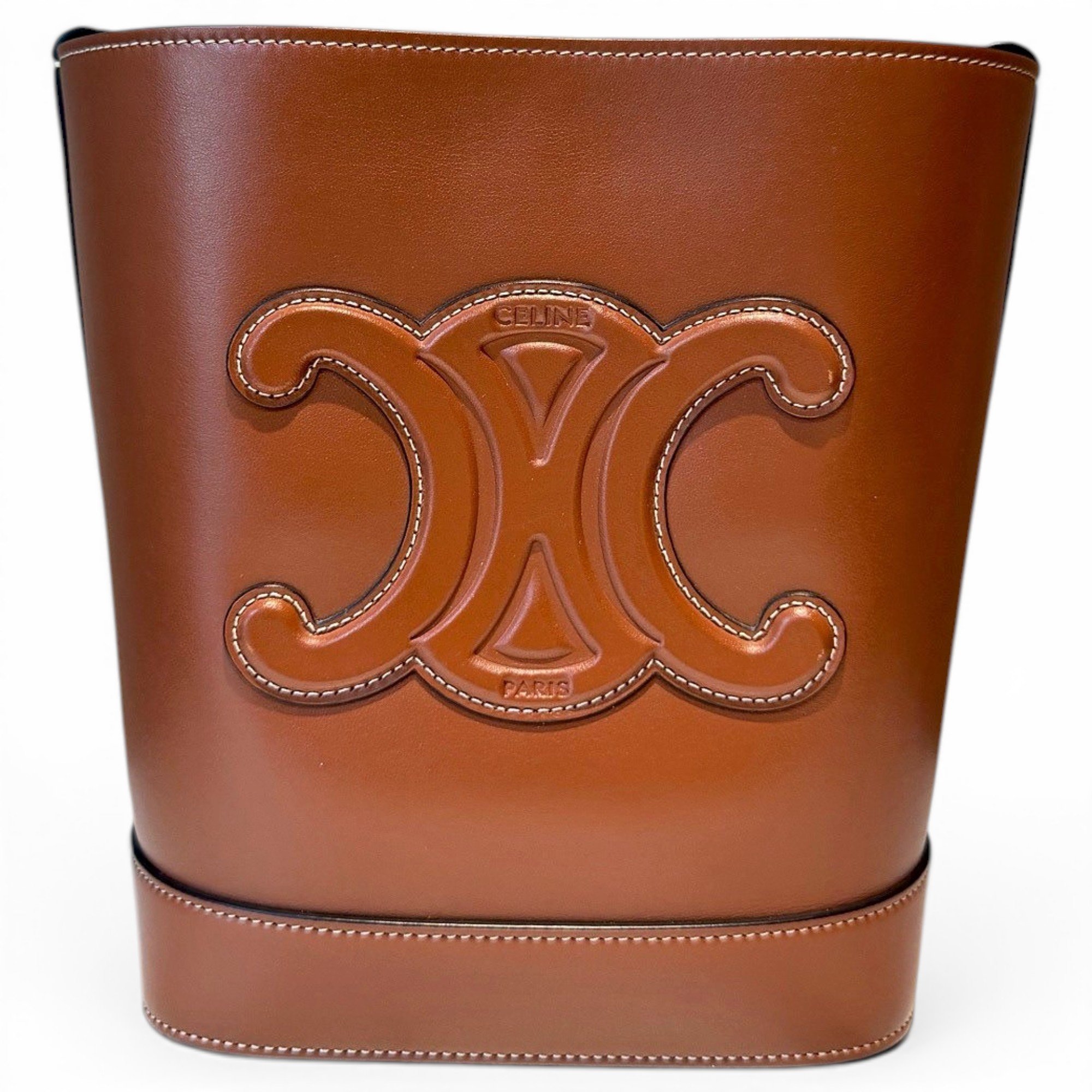 SAC SEAU leather handbag
