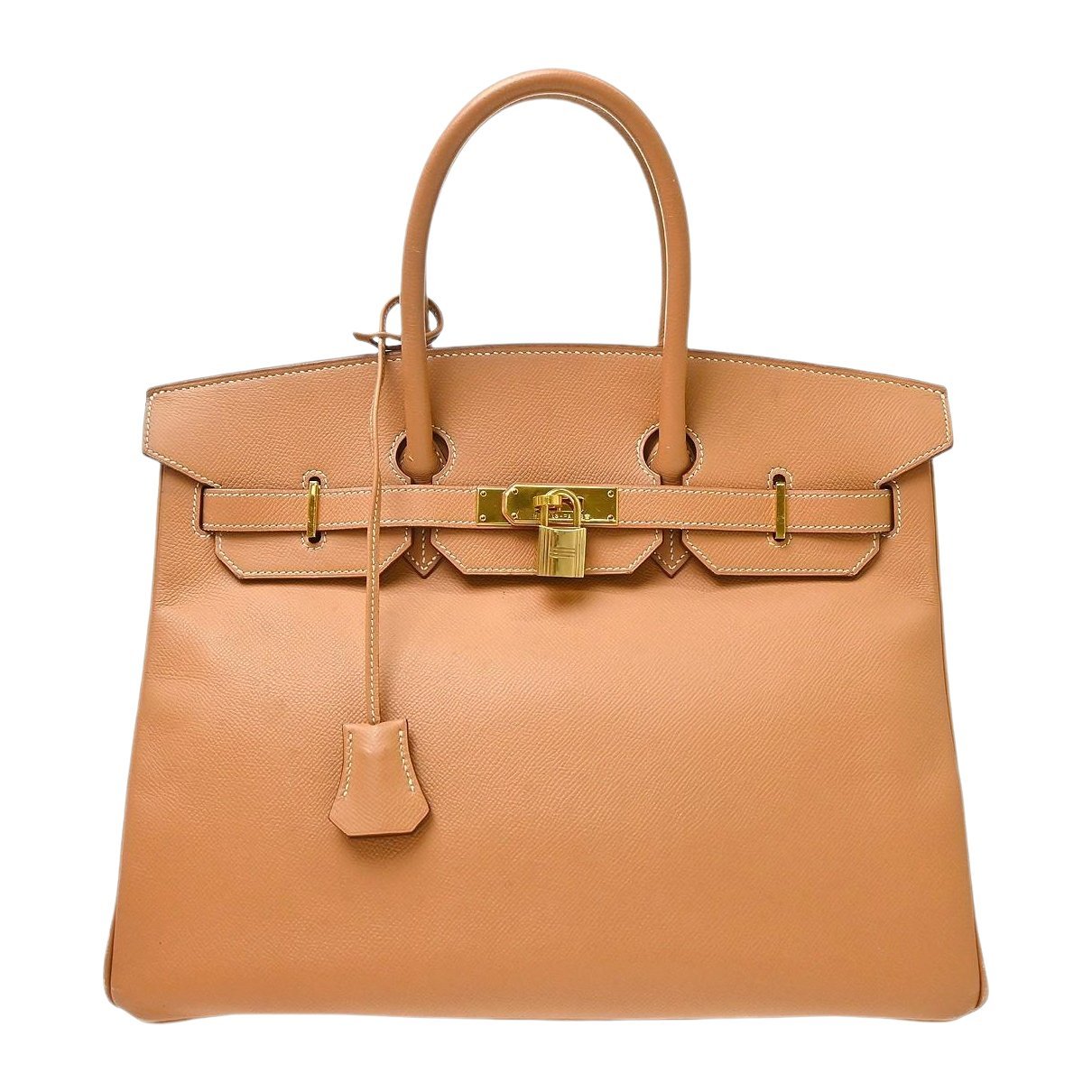Birkin 35 leather handbag