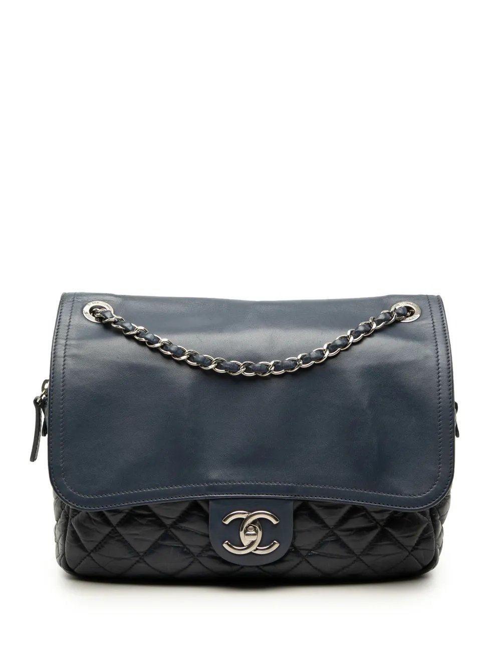 2011 Quilted Calfskin Easy Zip Flap shoulder bag