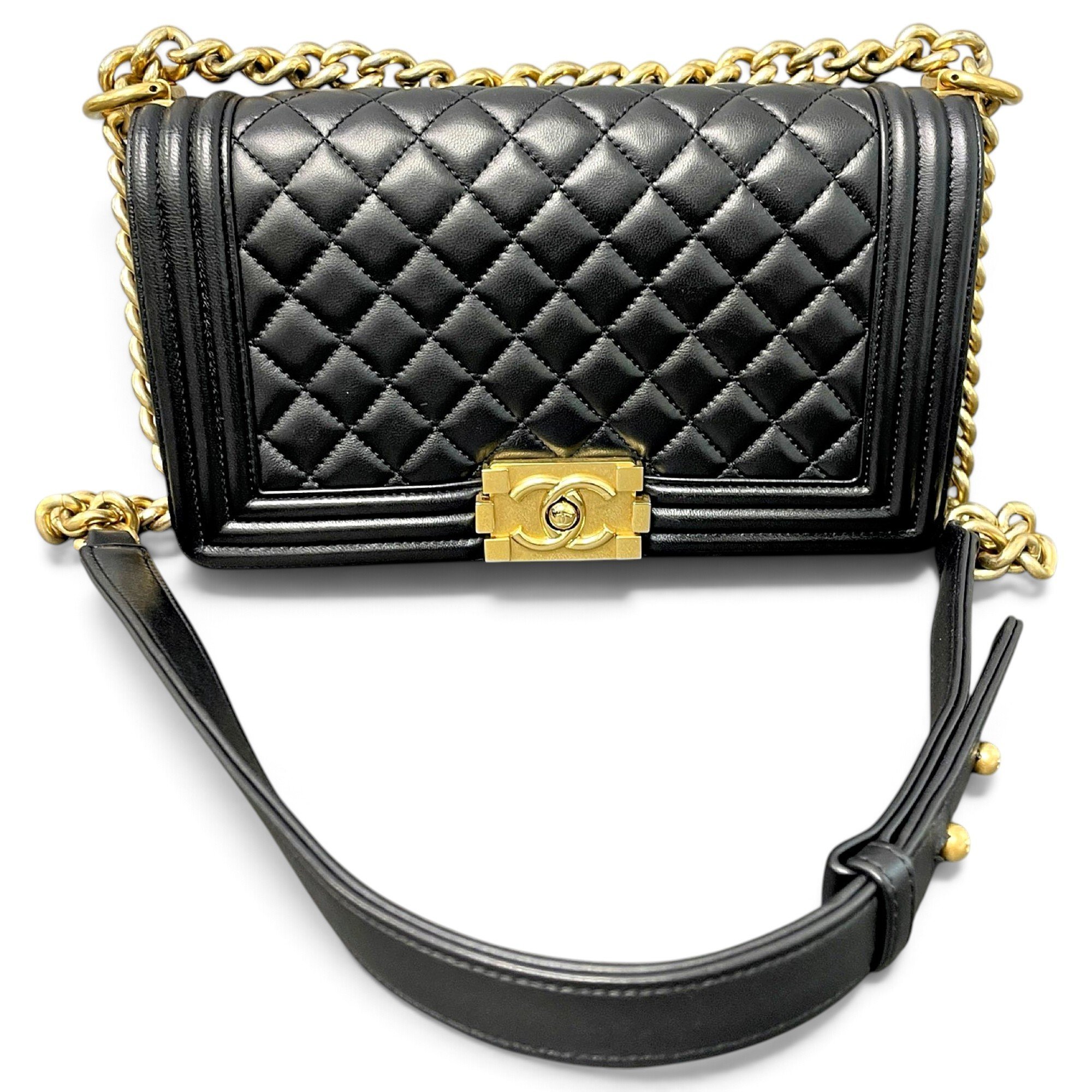 Boy leather handbag