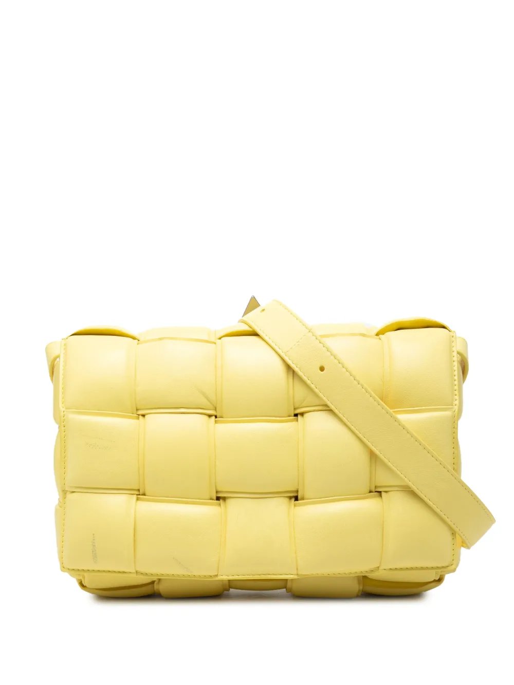 2012-2026 Nappa Intrecciato Padded Cassette crossbody bag