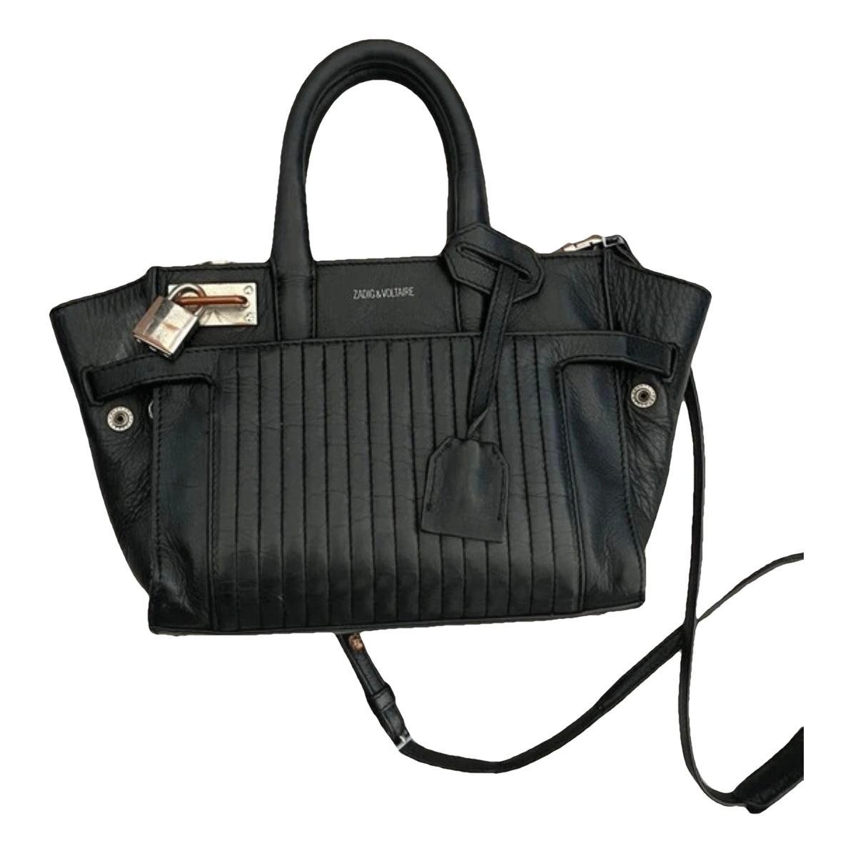 Candide leather handbag