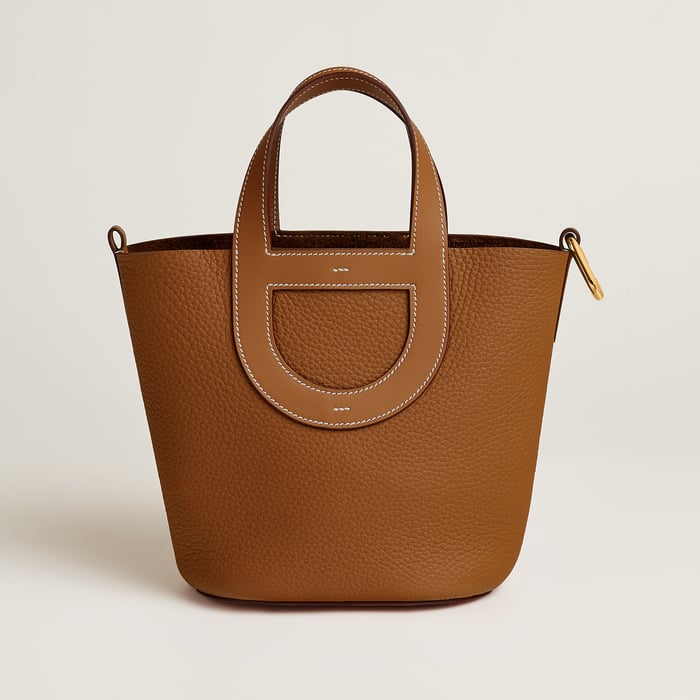 Gold Hermès In-the-loop 18 Bag