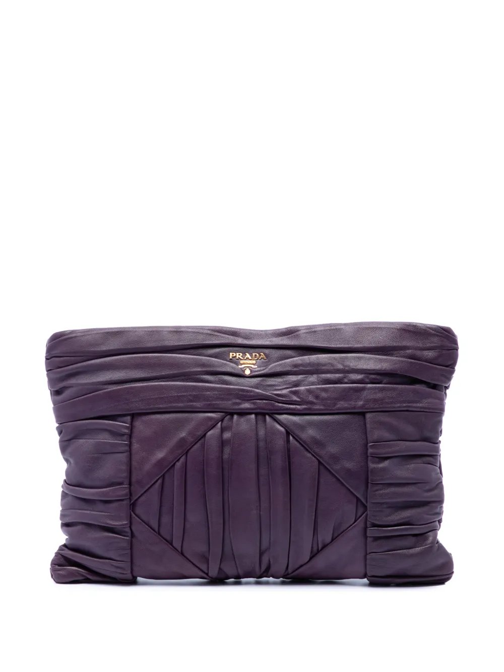 2010-2026 Pleated Nappa clutch bag